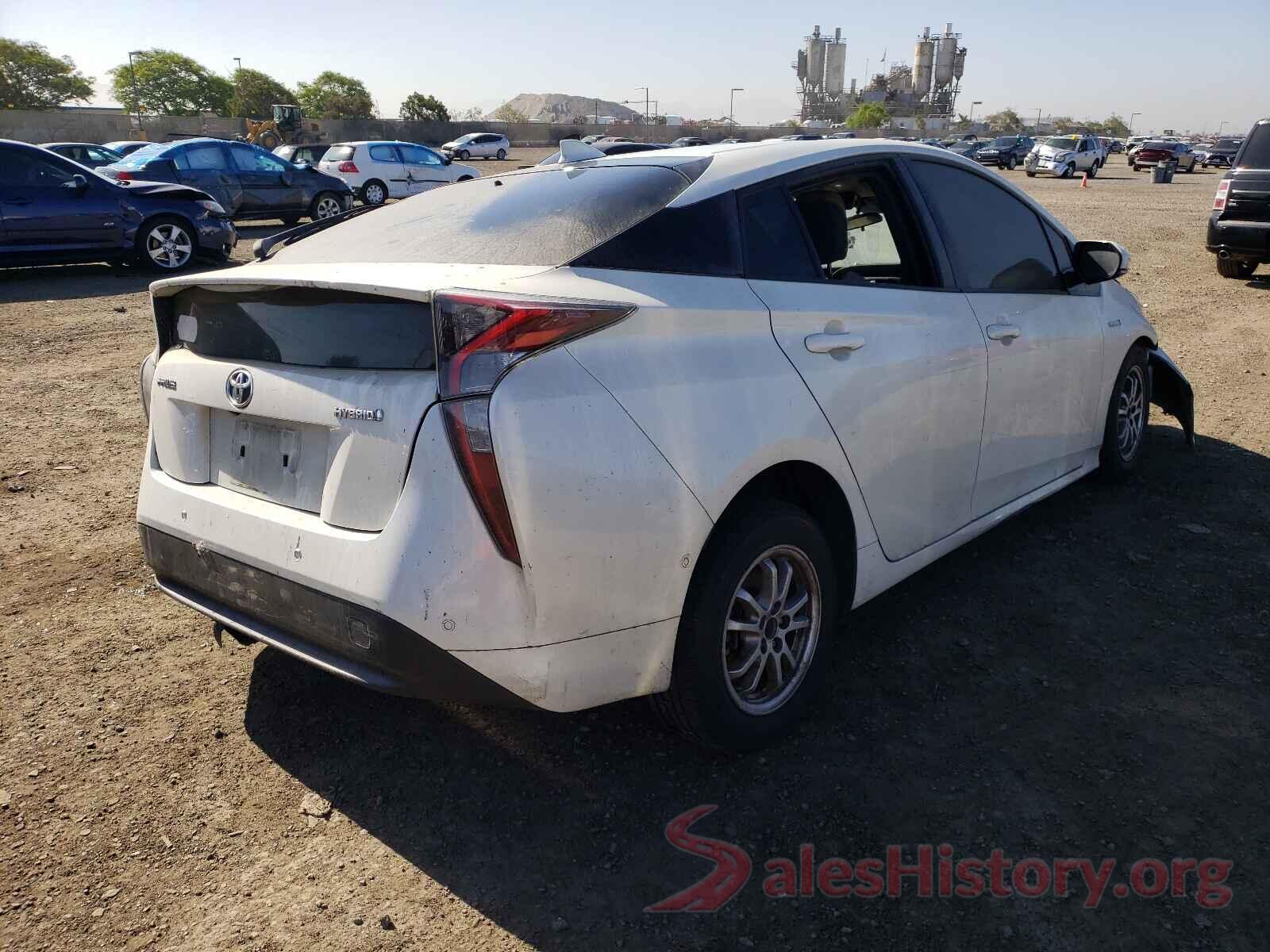 JTDKARFU5J3553912 2018 TOYOTA PRIUS