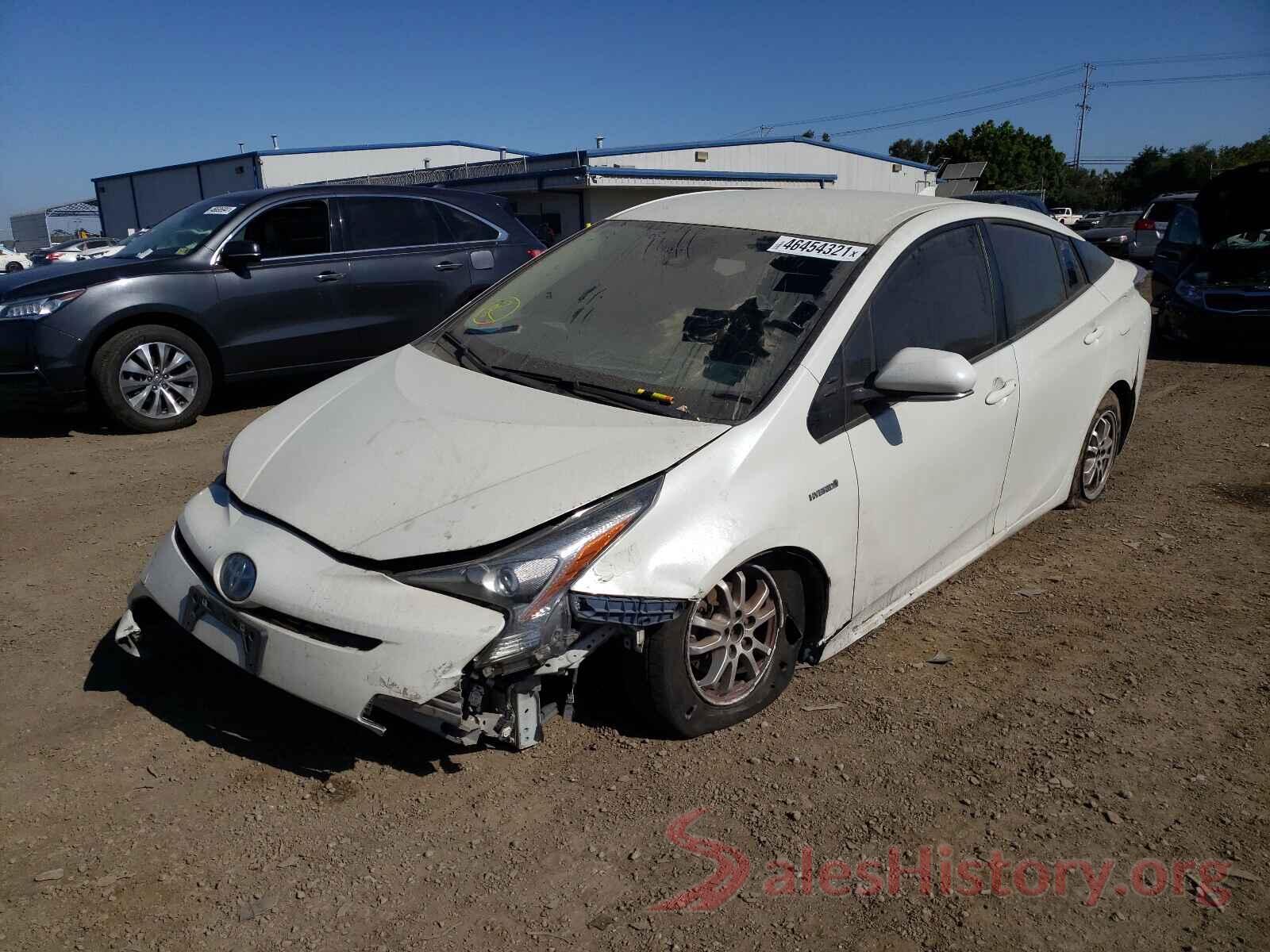 JTDKARFU5J3553912 2018 TOYOTA PRIUS