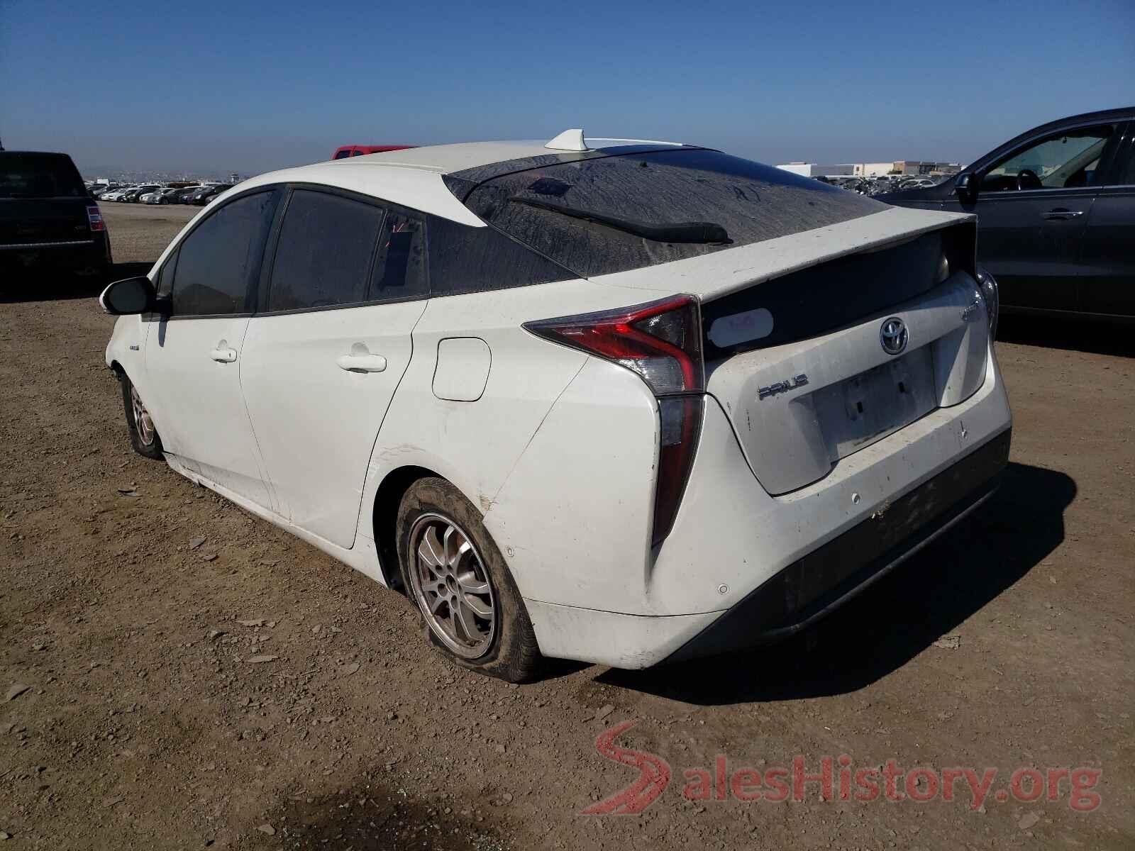 JTDKARFU5J3553912 2018 TOYOTA PRIUS