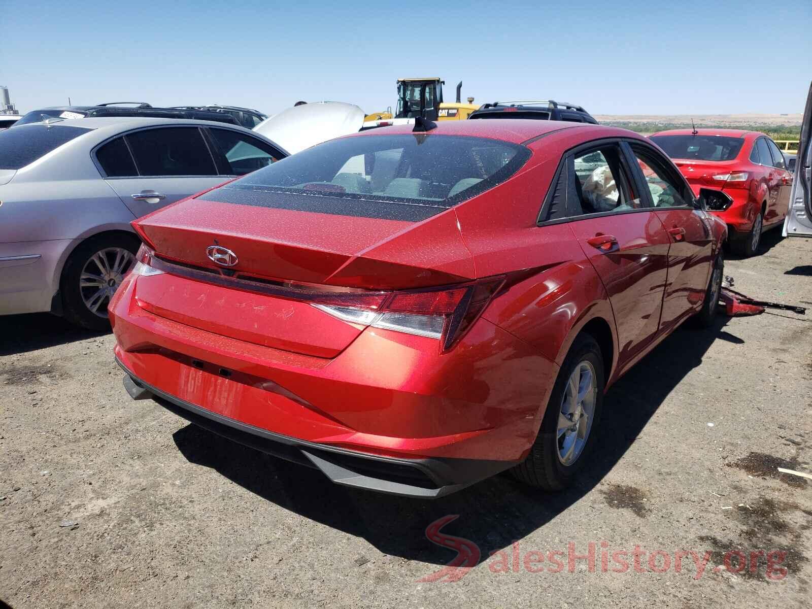 5NPLL4AG8MH039743 2021 HYUNDAI ELANTRA