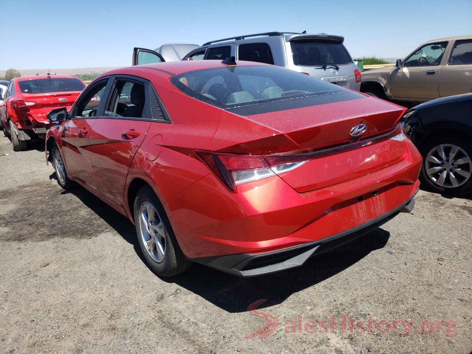 5NPLL4AG8MH039743 2021 HYUNDAI ELANTRA