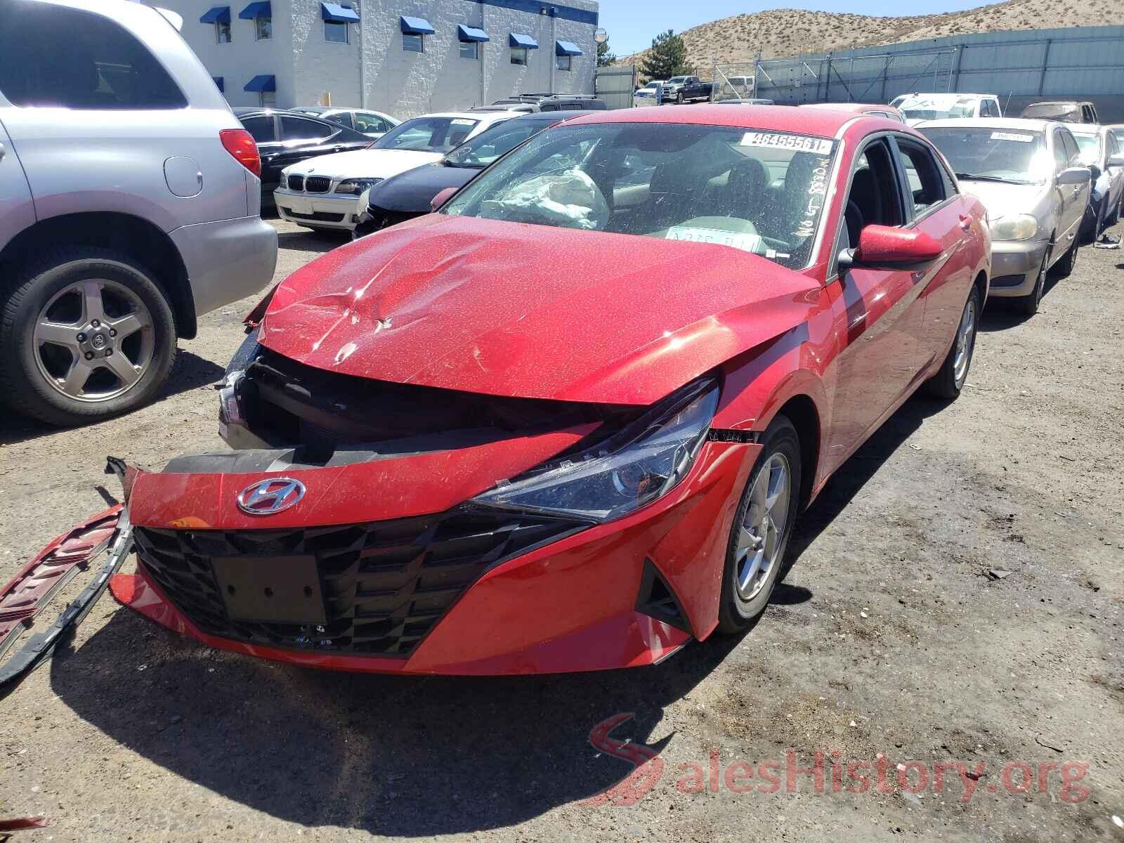 5NPLL4AG8MH039743 2021 HYUNDAI ELANTRA