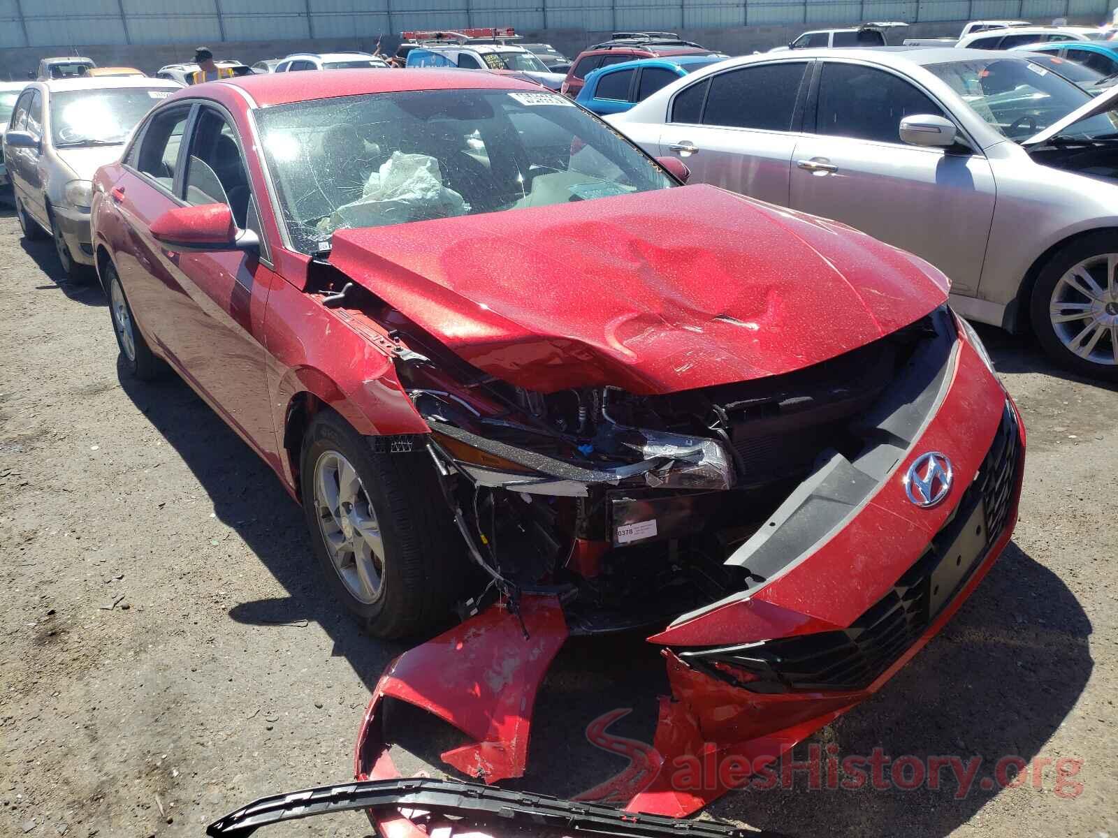 5NPLL4AG8MH039743 2021 HYUNDAI ELANTRA