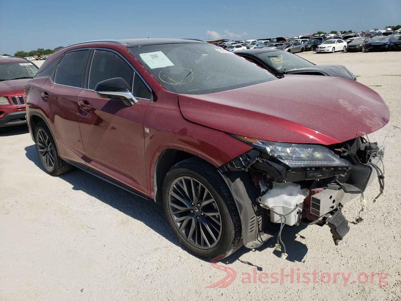 2T2BZMCA0KC196794 2019 LEXUS RX350