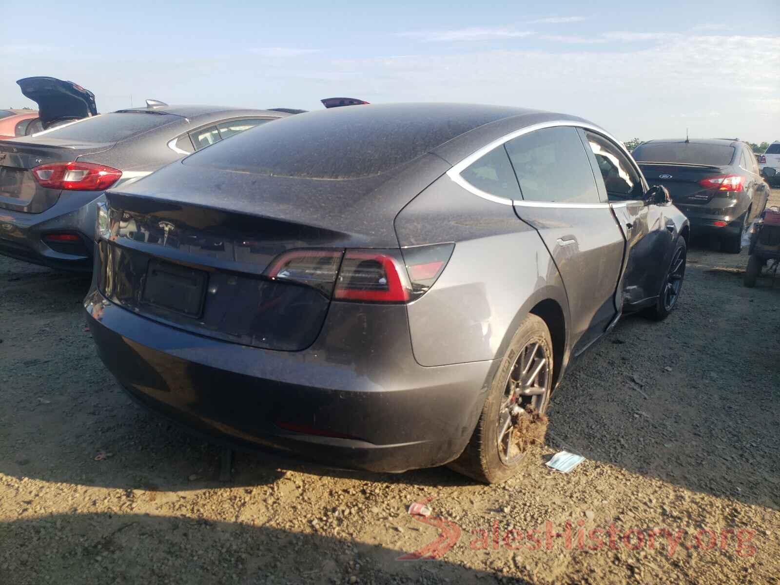 5YJ3E1EA1KF411062 2019 TESLA MODEL 3