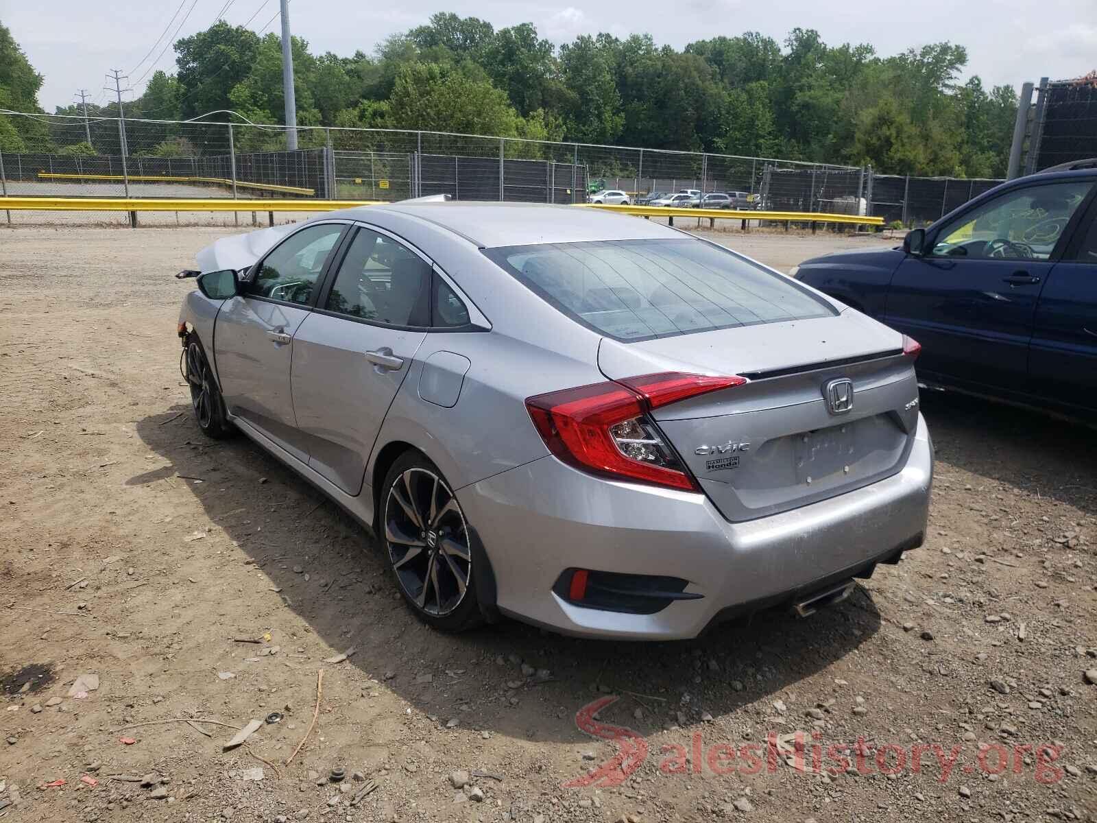 2HGFC2F8XLH513543 2020 HONDA CIVIC