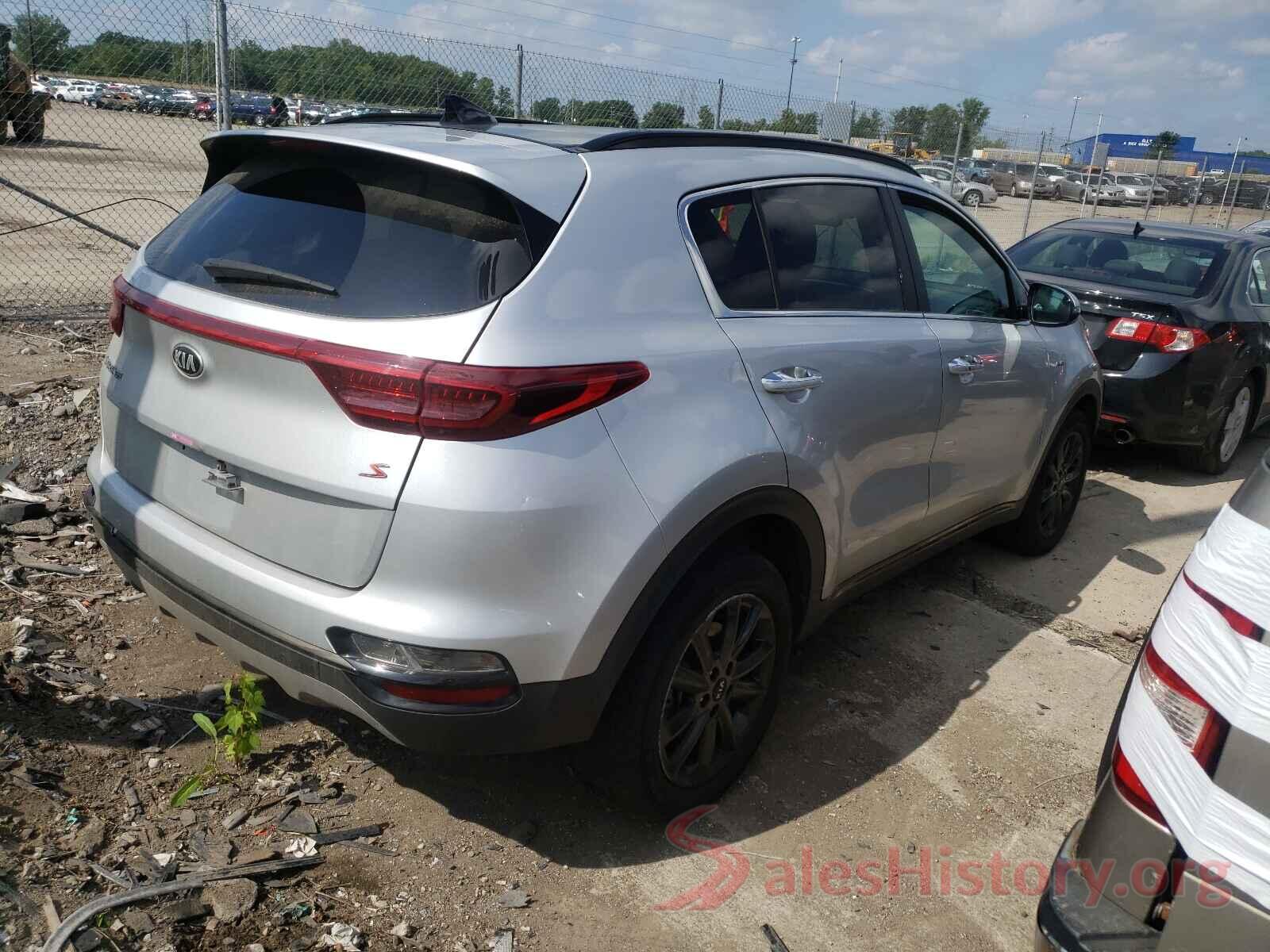 KNDP6CAC1L7726792 2020 KIA SPORTAGE