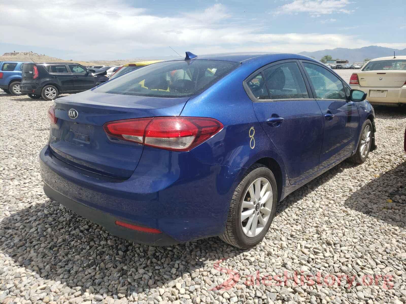 3KPFL4A70HE017453 2017 KIA FORTE