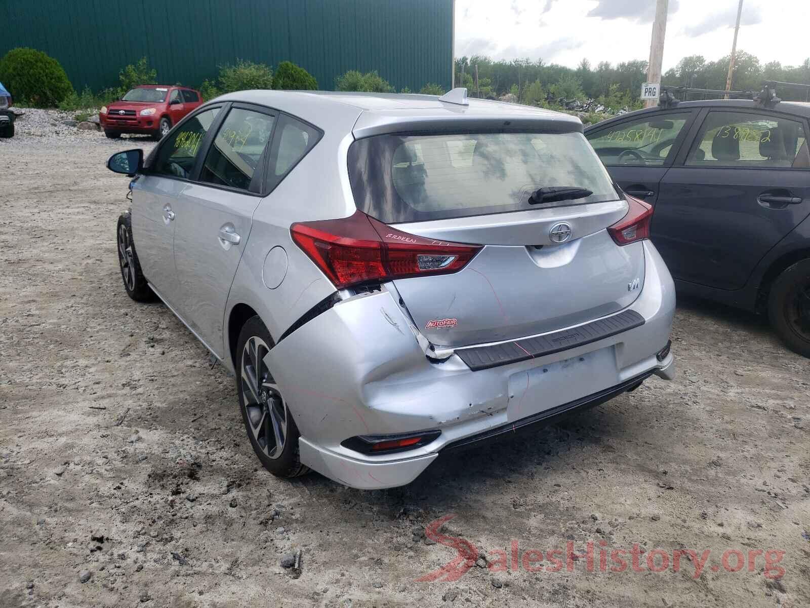 JTNKARJE4GJ504541 2016 TOYOTA SCION