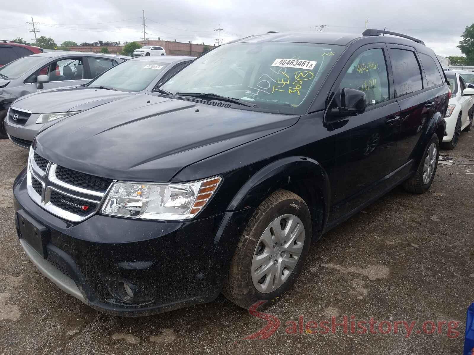 3C4PDCBBXKT873764 2019 DODGE JOURNEY