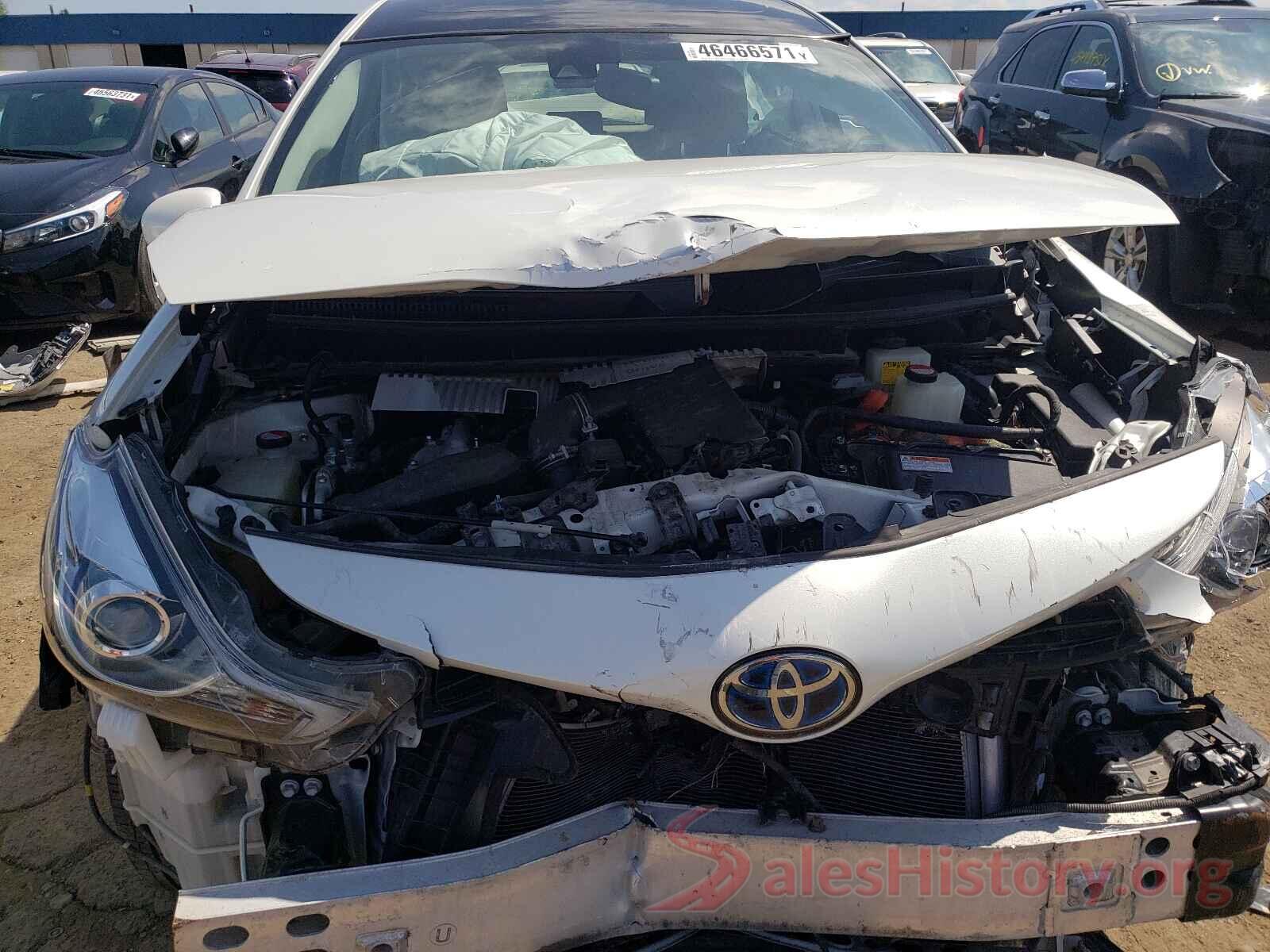 JTDZN3EUXFJ029689 2015 TOYOTA PRIUS