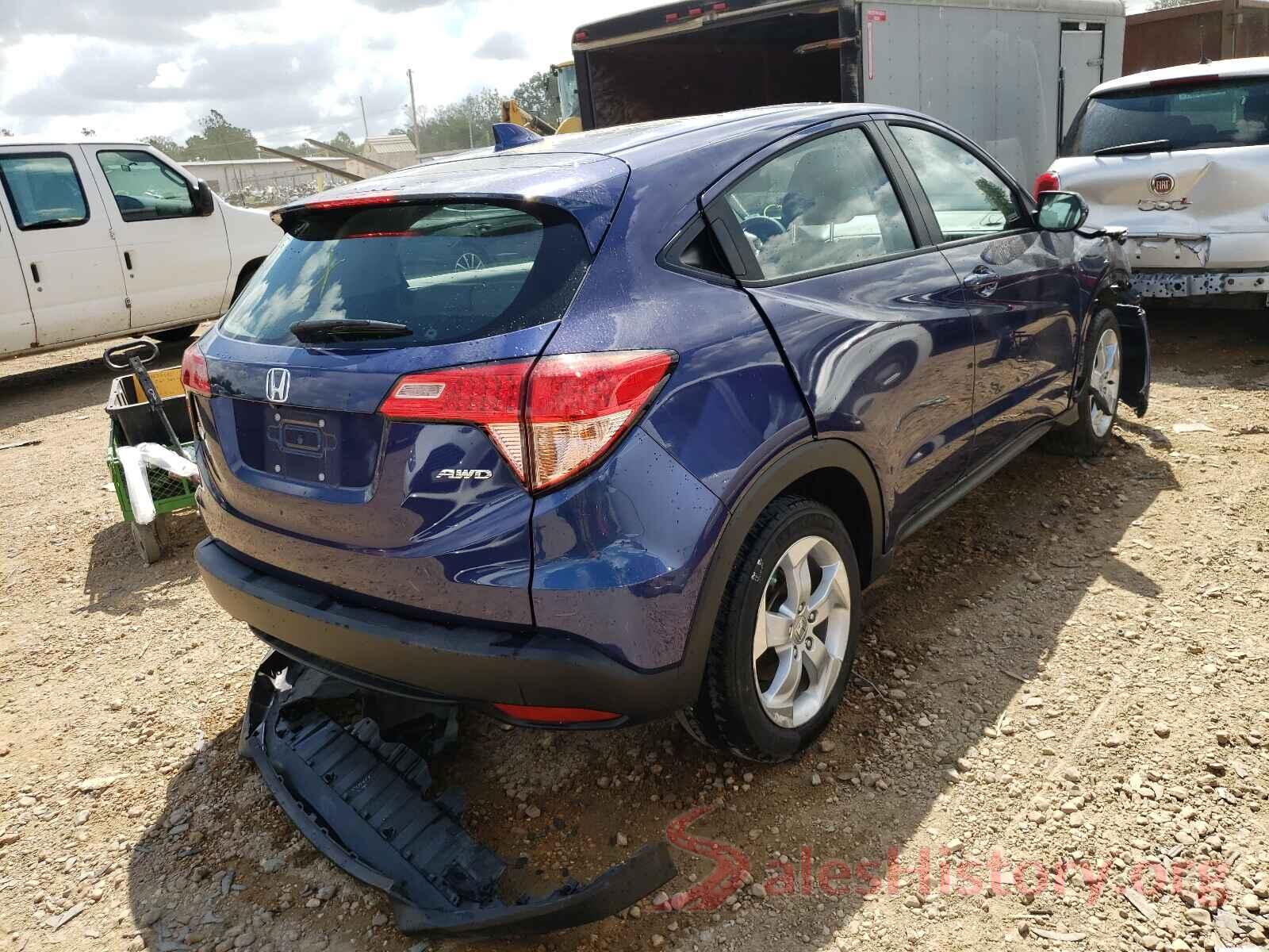 3CZRU6H34GM745221 2016 HONDA HR-V