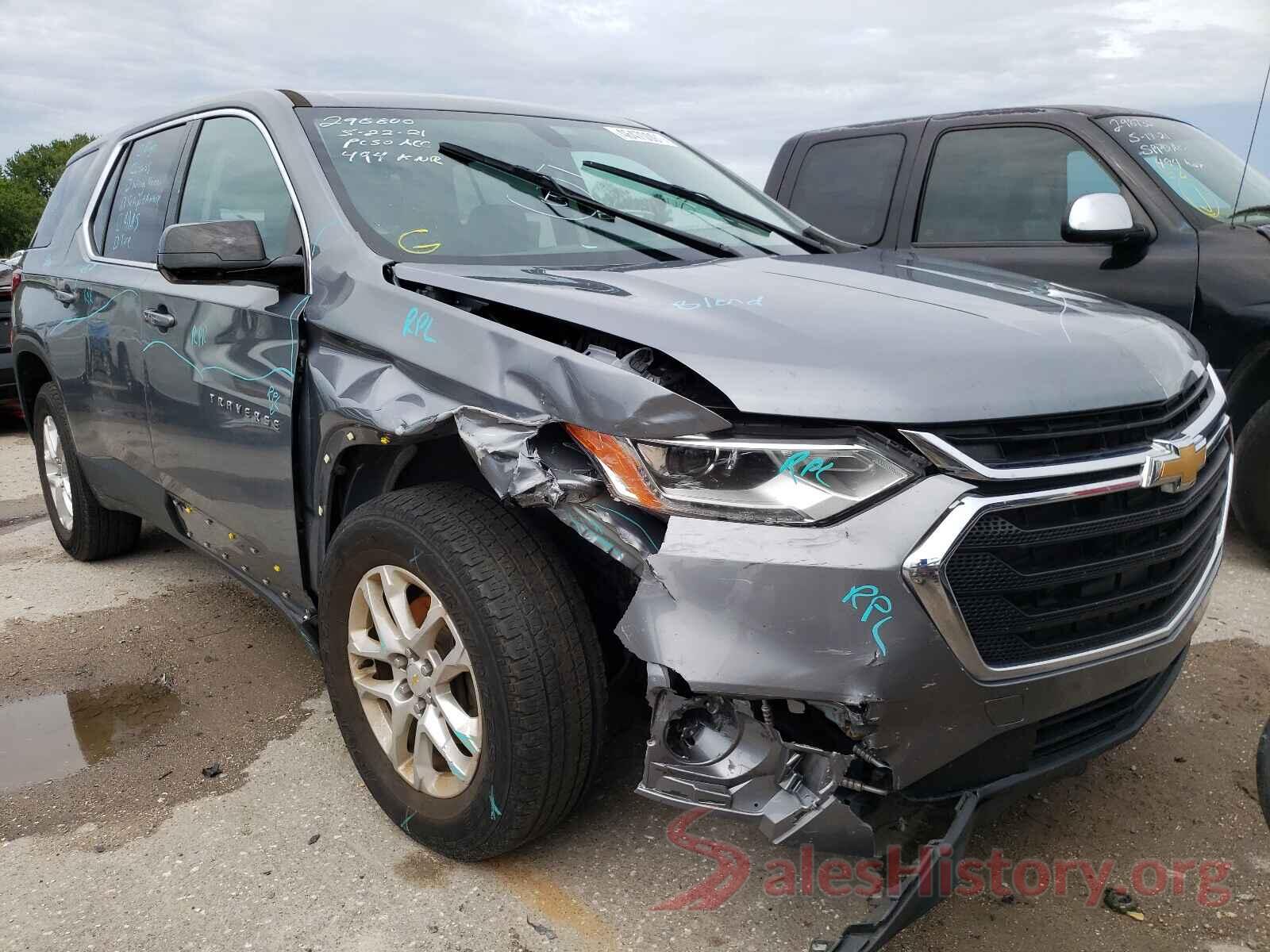 1GNERFKW1JJ142876 2018 CHEVROLET TRAVERSE