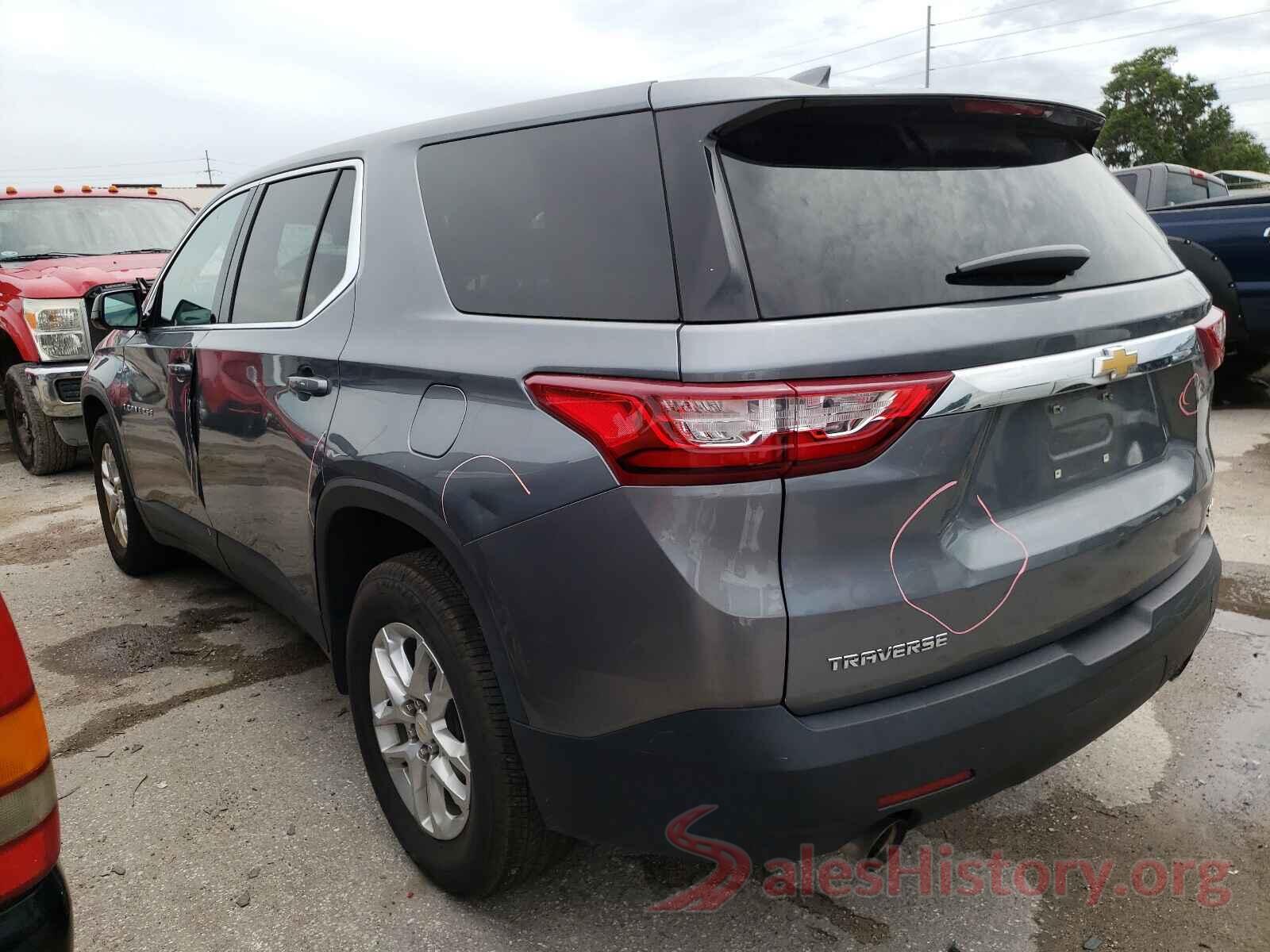 1GNERFKW1JJ142876 2018 CHEVROLET TRAVERSE