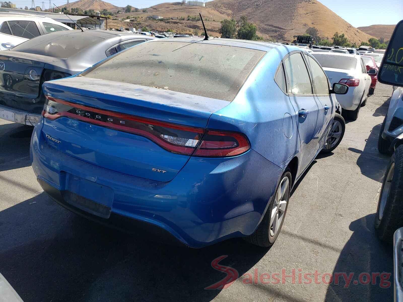 1C3CDFBB3GD564591 2016 DODGE DART