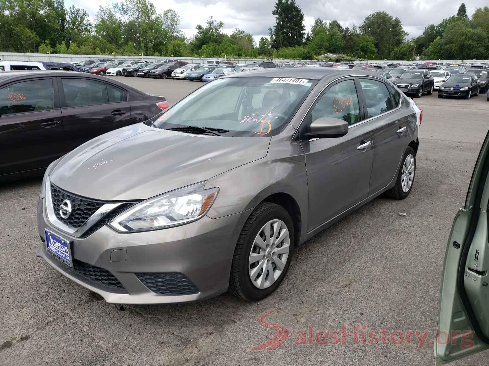 3N1AB7AP9GL668494 2016 NISSAN SENTRA