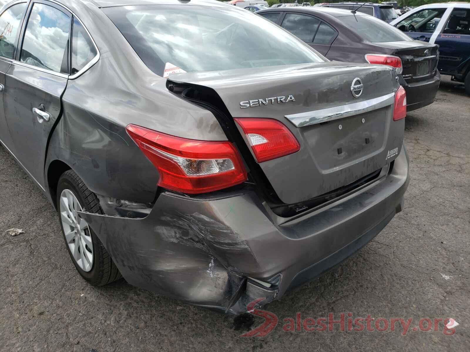 3N1AB7AP9GL668494 2016 NISSAN SENTRA