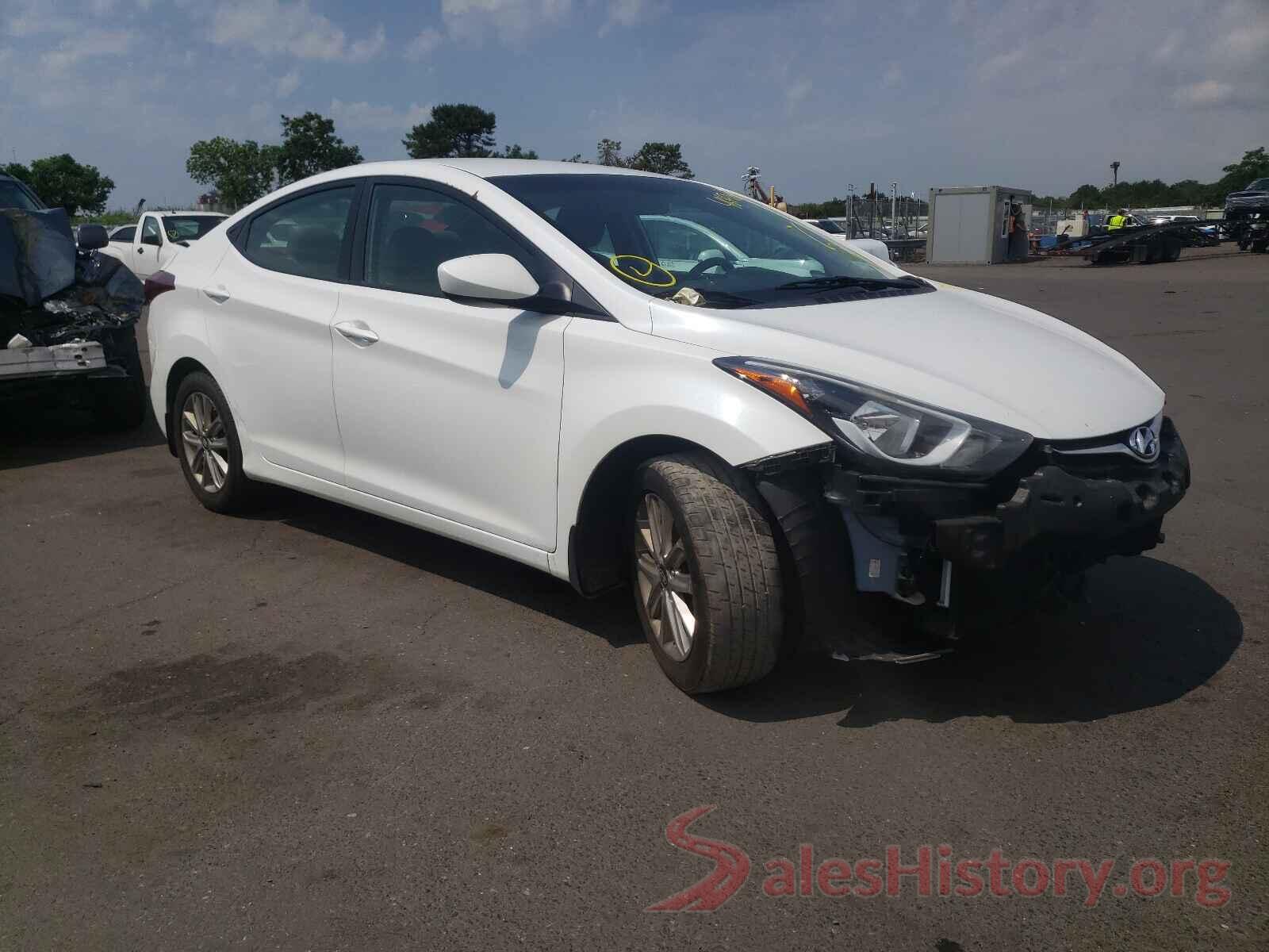 5NPDH4AE1GH694870 2016 HYUNDAI ELANTRA