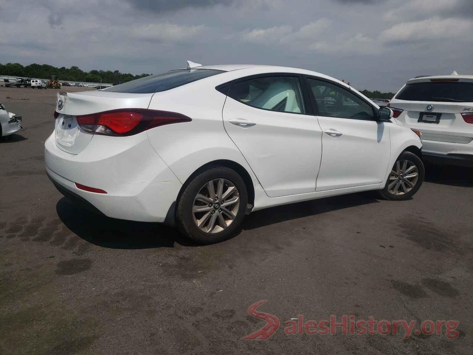 5NPDH4AE1GH694870 2016 HYUNDAI ELANTRA