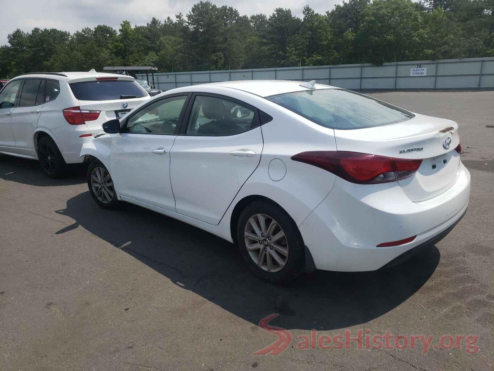 5NPDH4AE1GH694870 2016 HYUNDAI ELANTRA