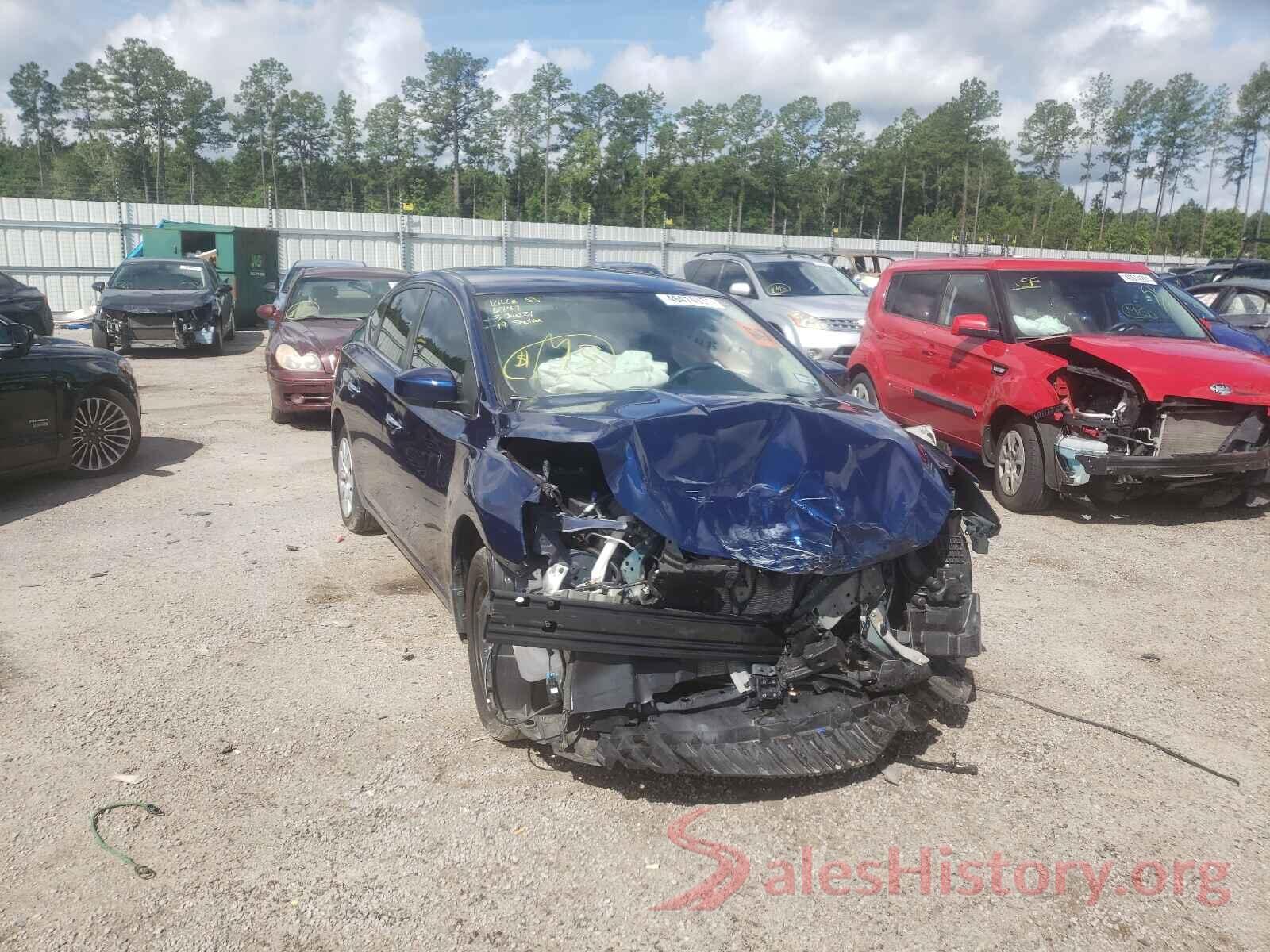 3N1AB7AP0KY249770 2019 NISSAN SENTRA