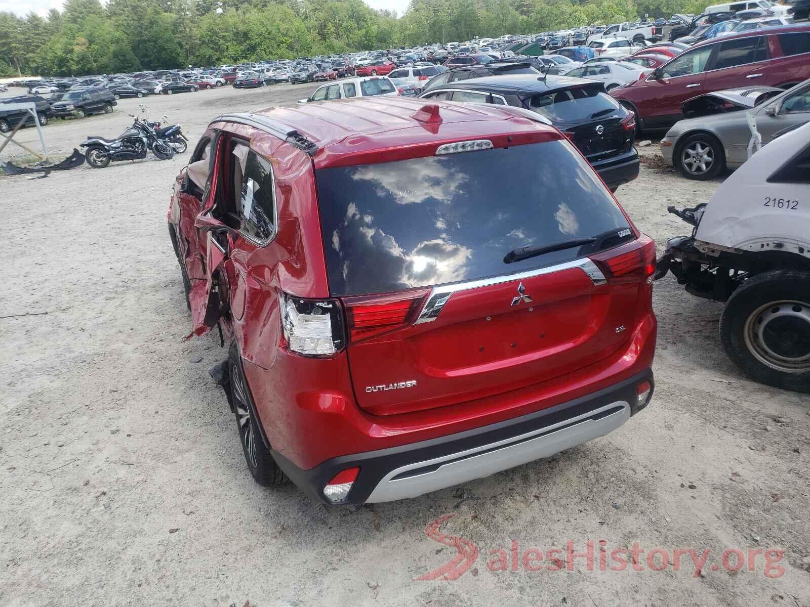 JA4AZ3A30LZ030825 2020 MITSUBISHI OUTLANDER