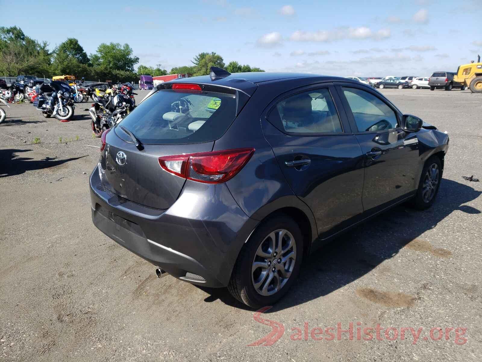 3MYDLBJV8LY703856 2020 TOYOTA YARIS