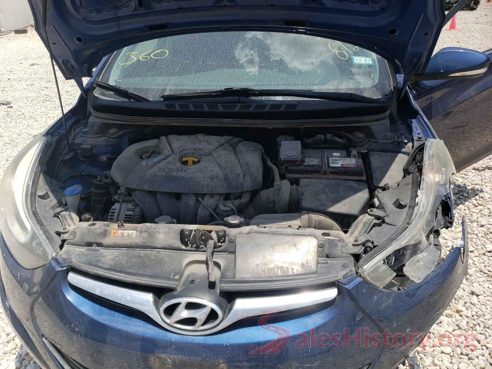 5NPDH4AE5GH772812 2016 HYUNDAI ELANTRA