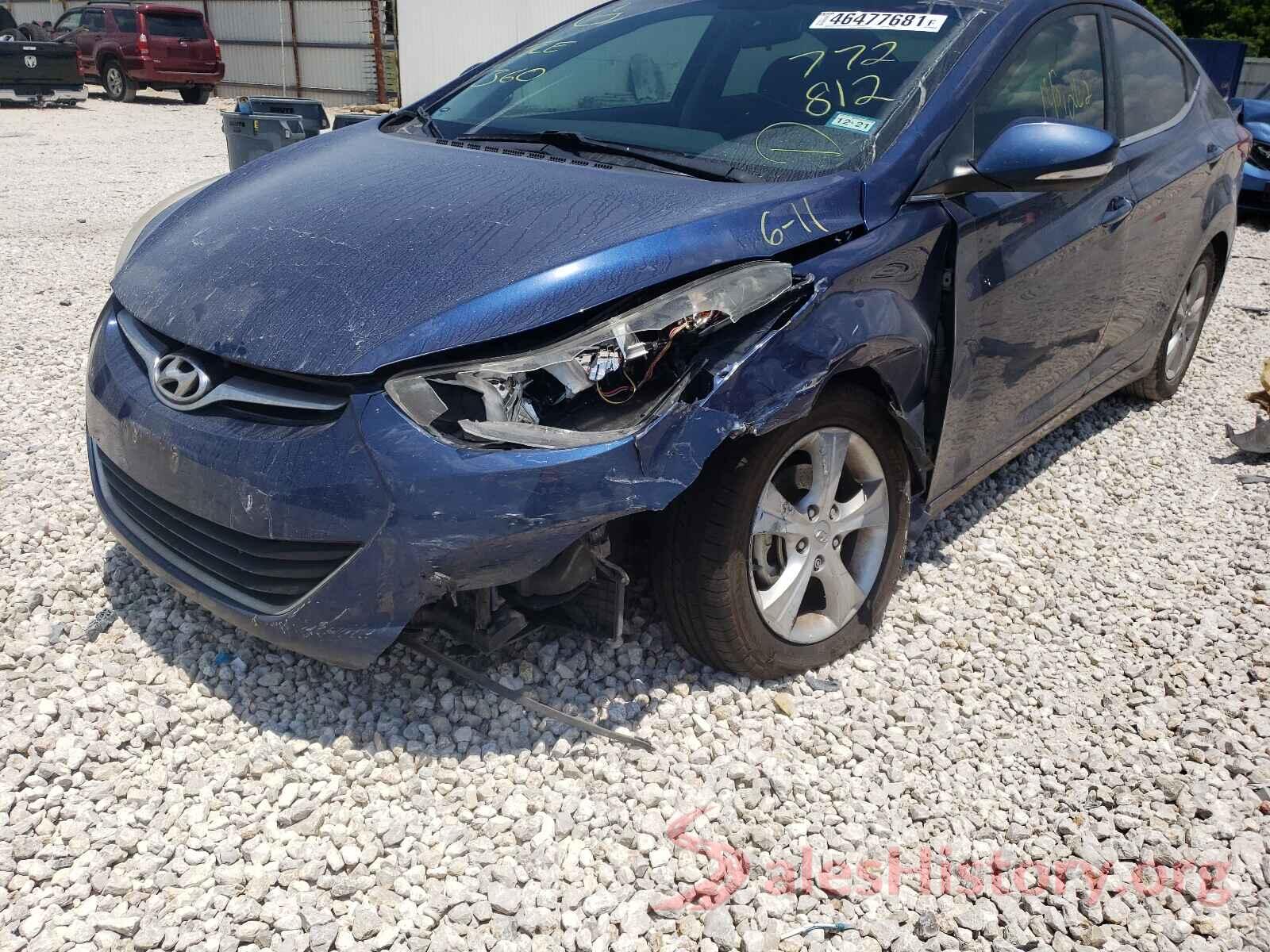 5NPDH4AE5GH772812 2016 HYUNDAI ELANTRA