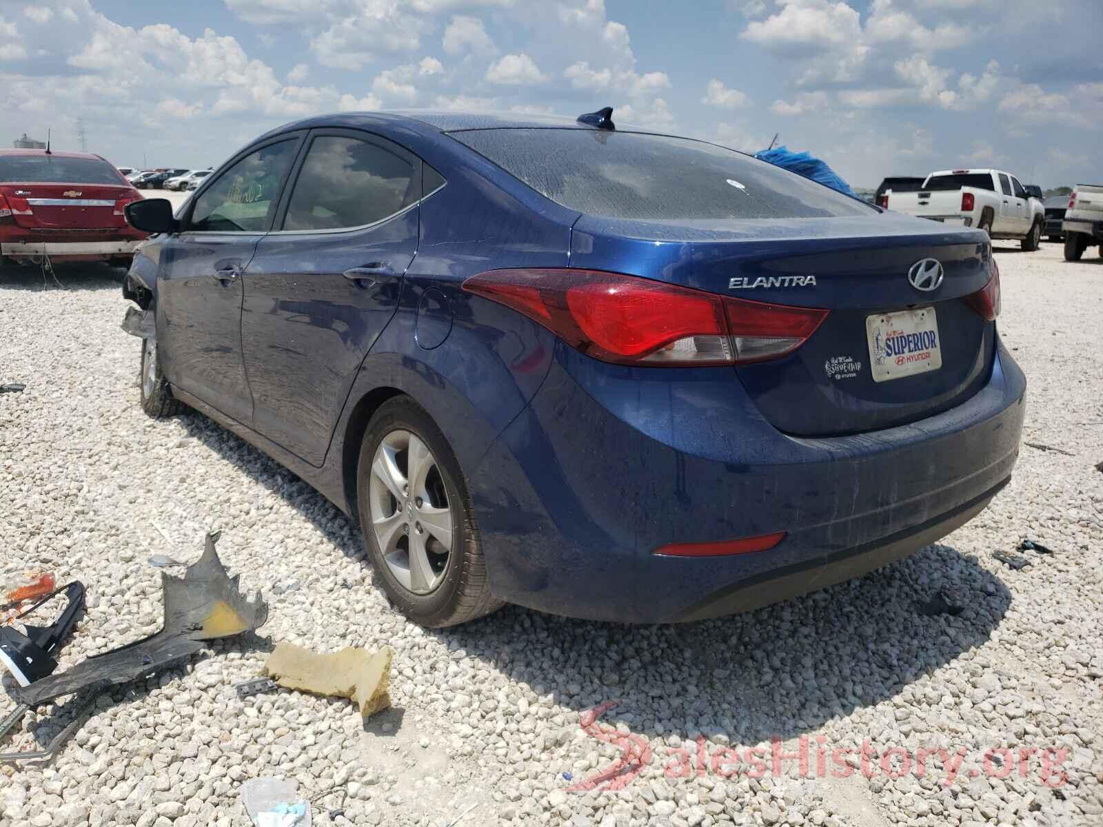 5NPDH4AE5GH772812 2016 HYUNDAI ELANTRA