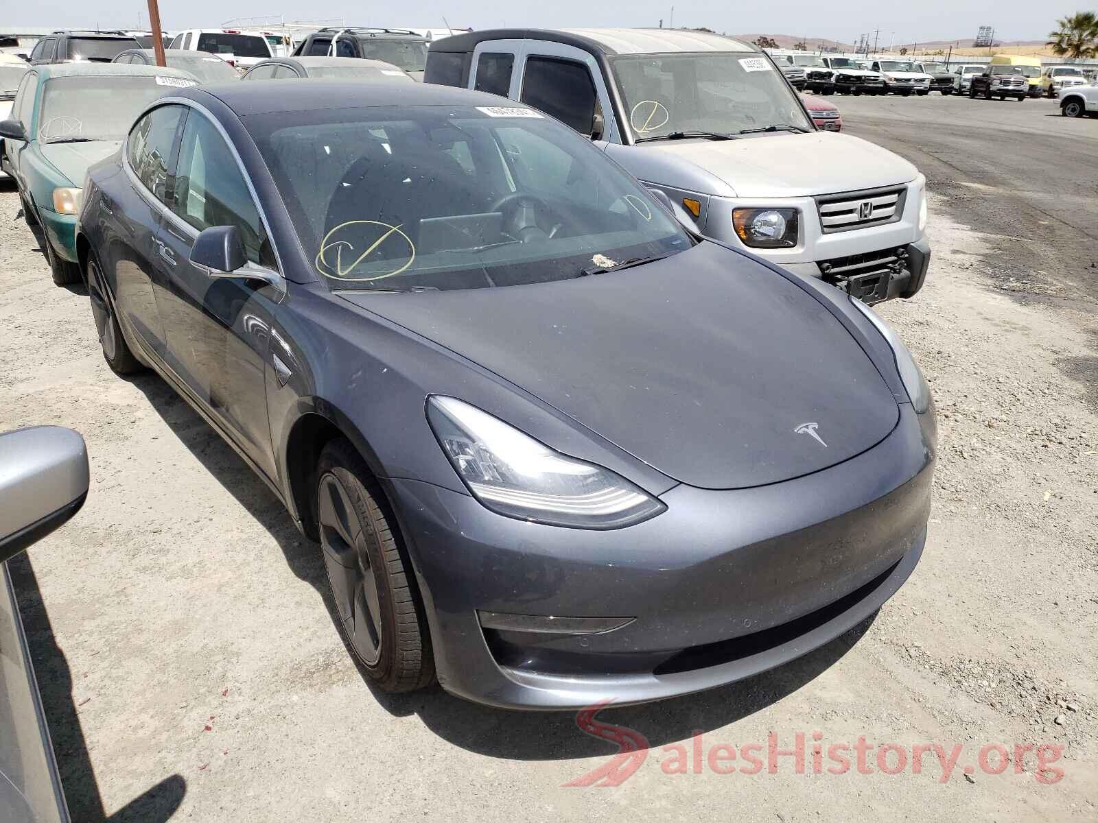 5YJ3E1EA1KF480267 2019 TESLA MODEL 3