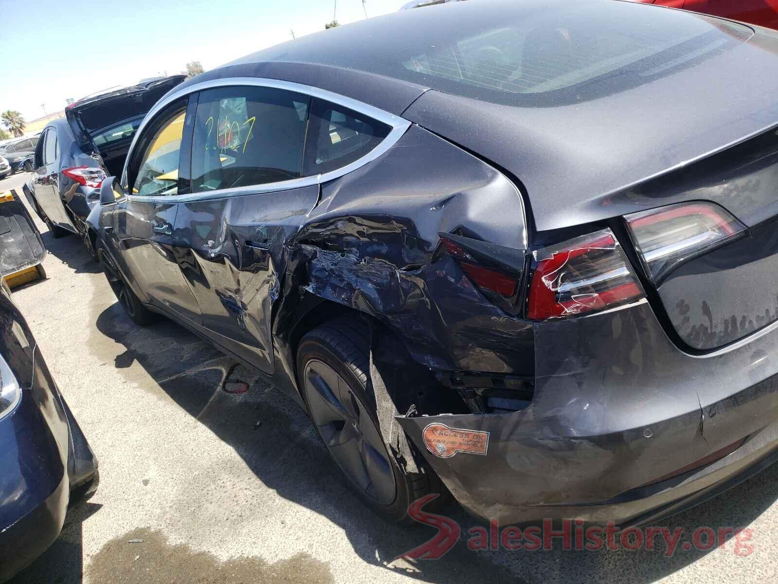 5YJ3E1EA1KF480267 2019 TESLA MODEL 3