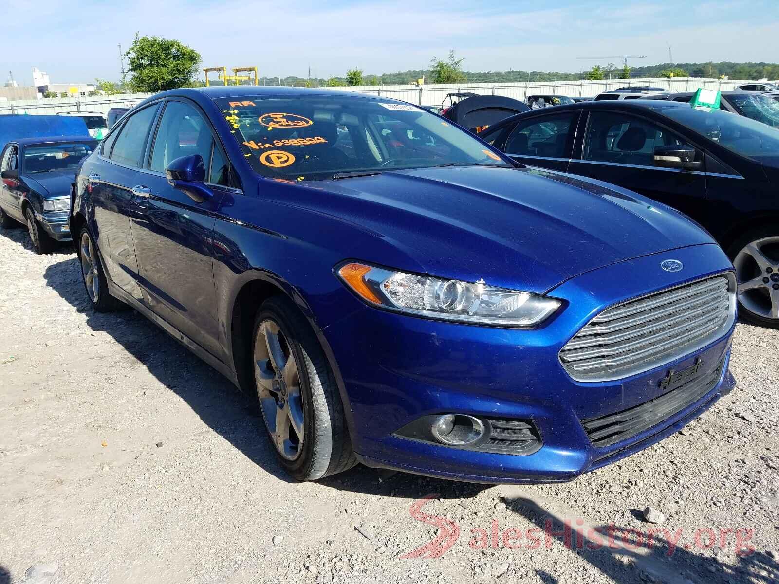 3FA6P0HD6GR238822 2016 FORD FUSION