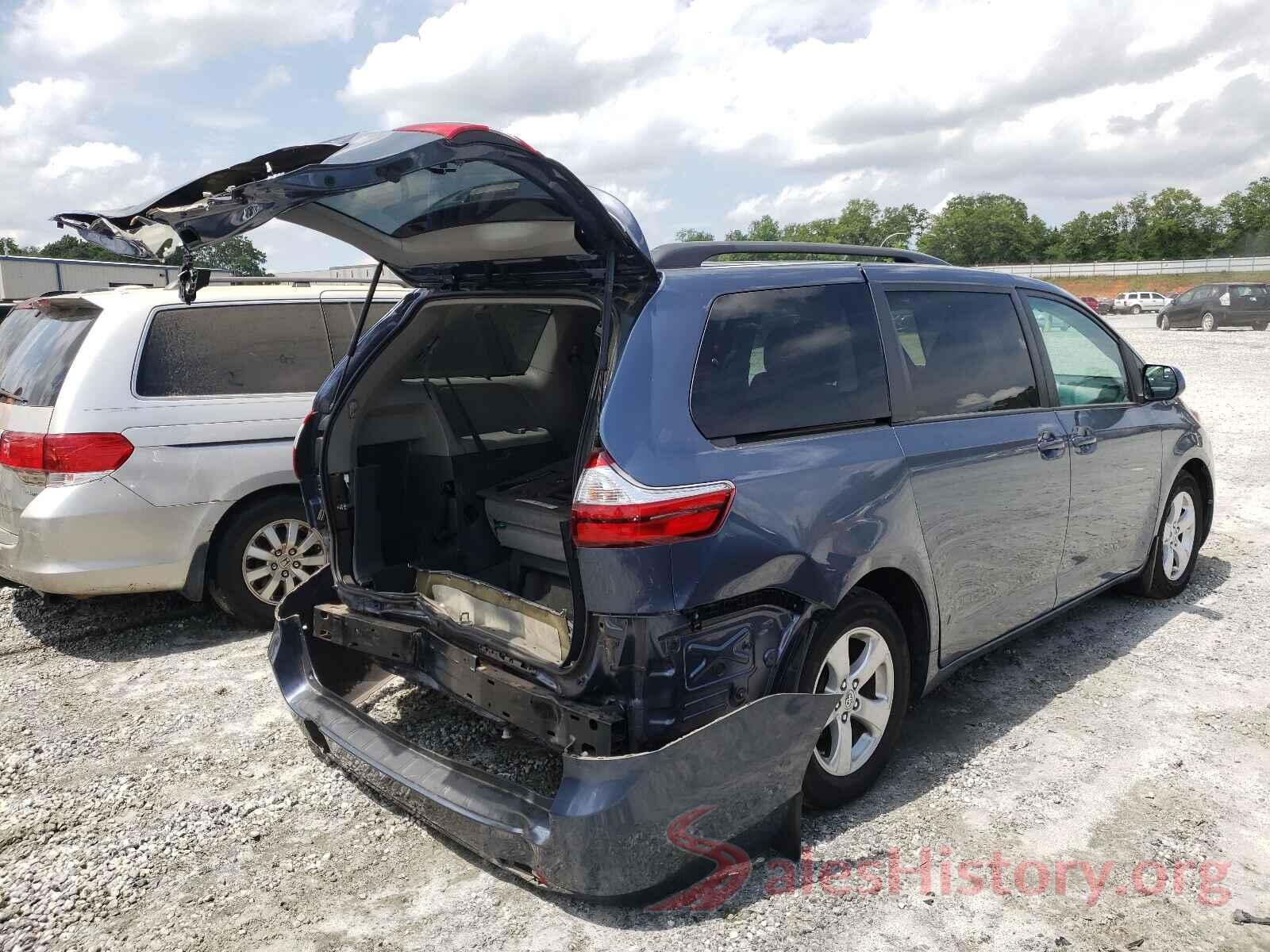 5TDKZ3DC0HS787481 2017 TOYOTA SIENNA