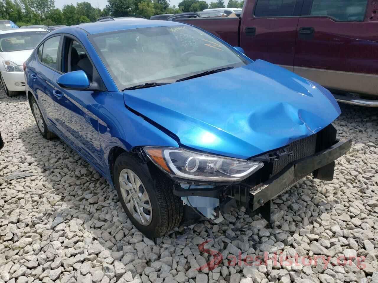 KMHD74LF7HU423470 2017 HYUNDAI ELANTRA