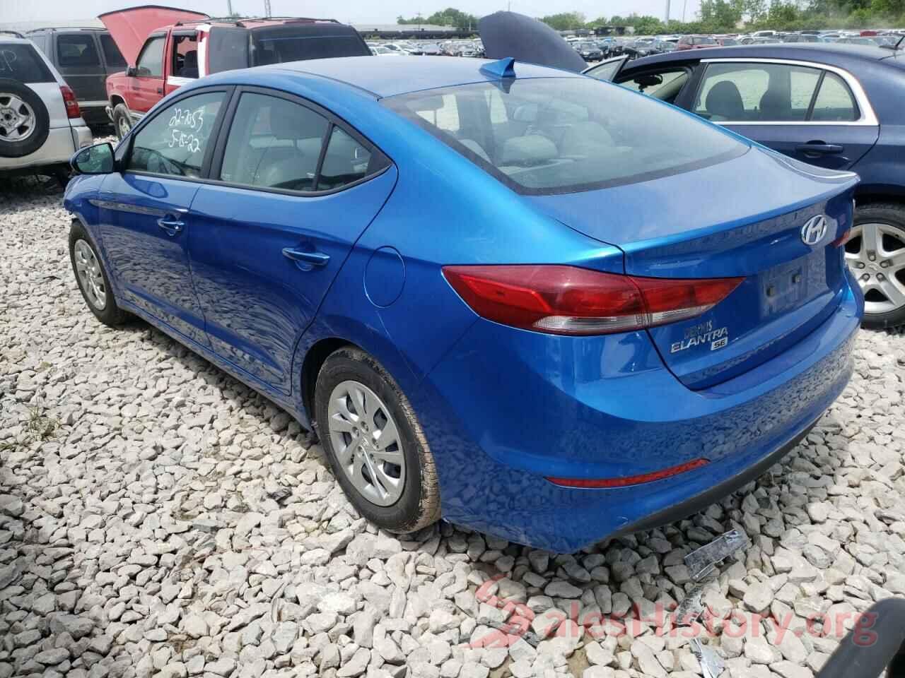 KMHD74LF7HU423470 2017 HYUNDAI ELANTRA