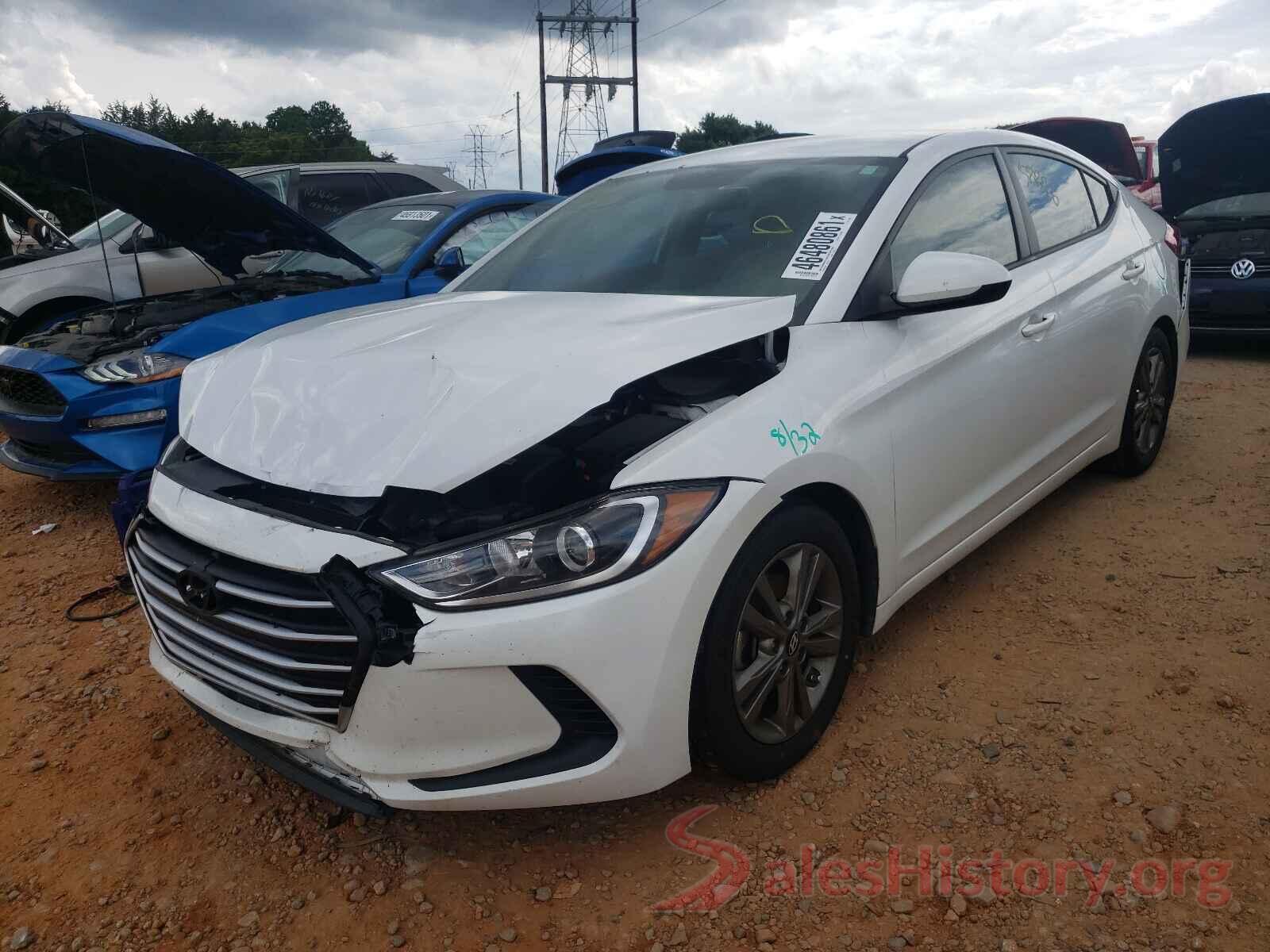 5NPD84LF7HH140398 2017 HYUNDAI ELANTRA