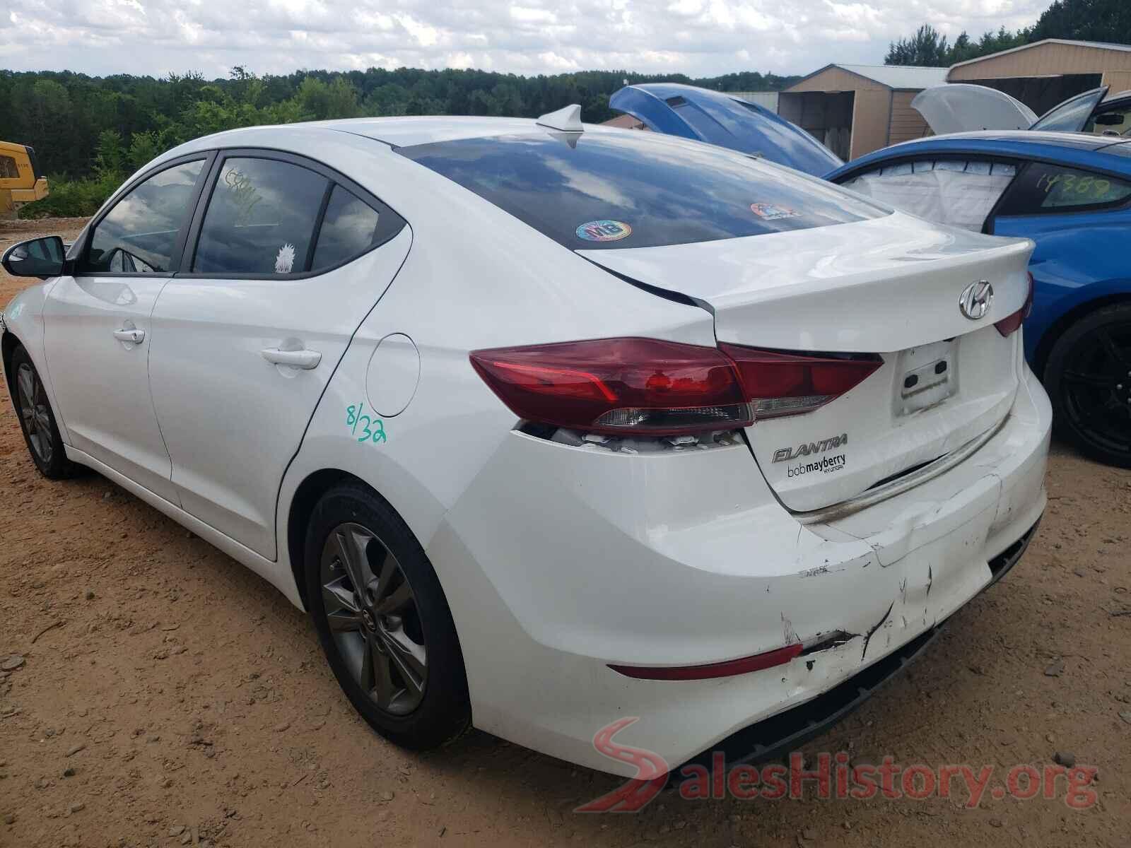 5NPD84LF7HH140398 2017 HYUNDAI ELANTRA