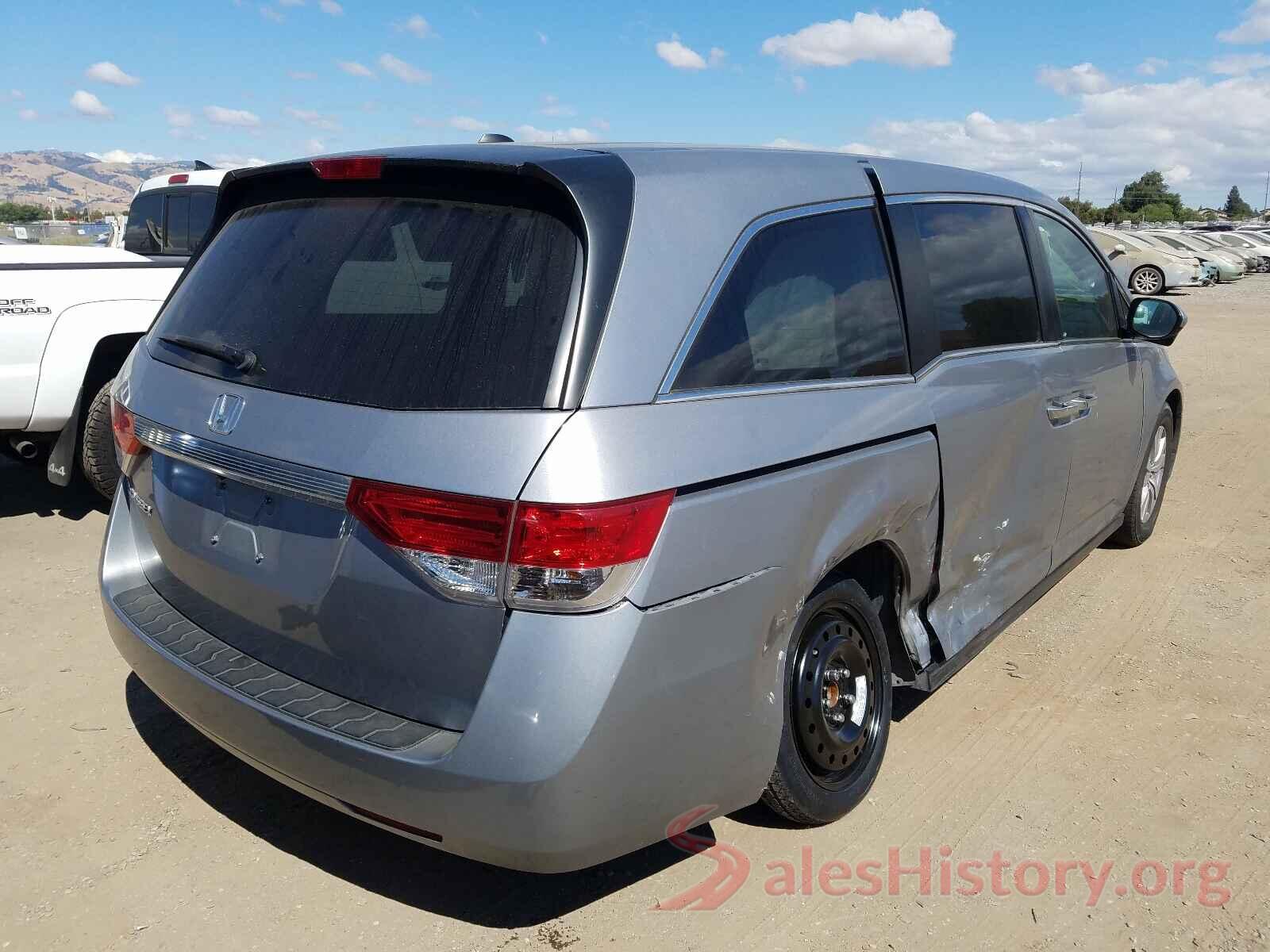 5FNRL5H65GB088334 2016 HONDA ODYSSEY