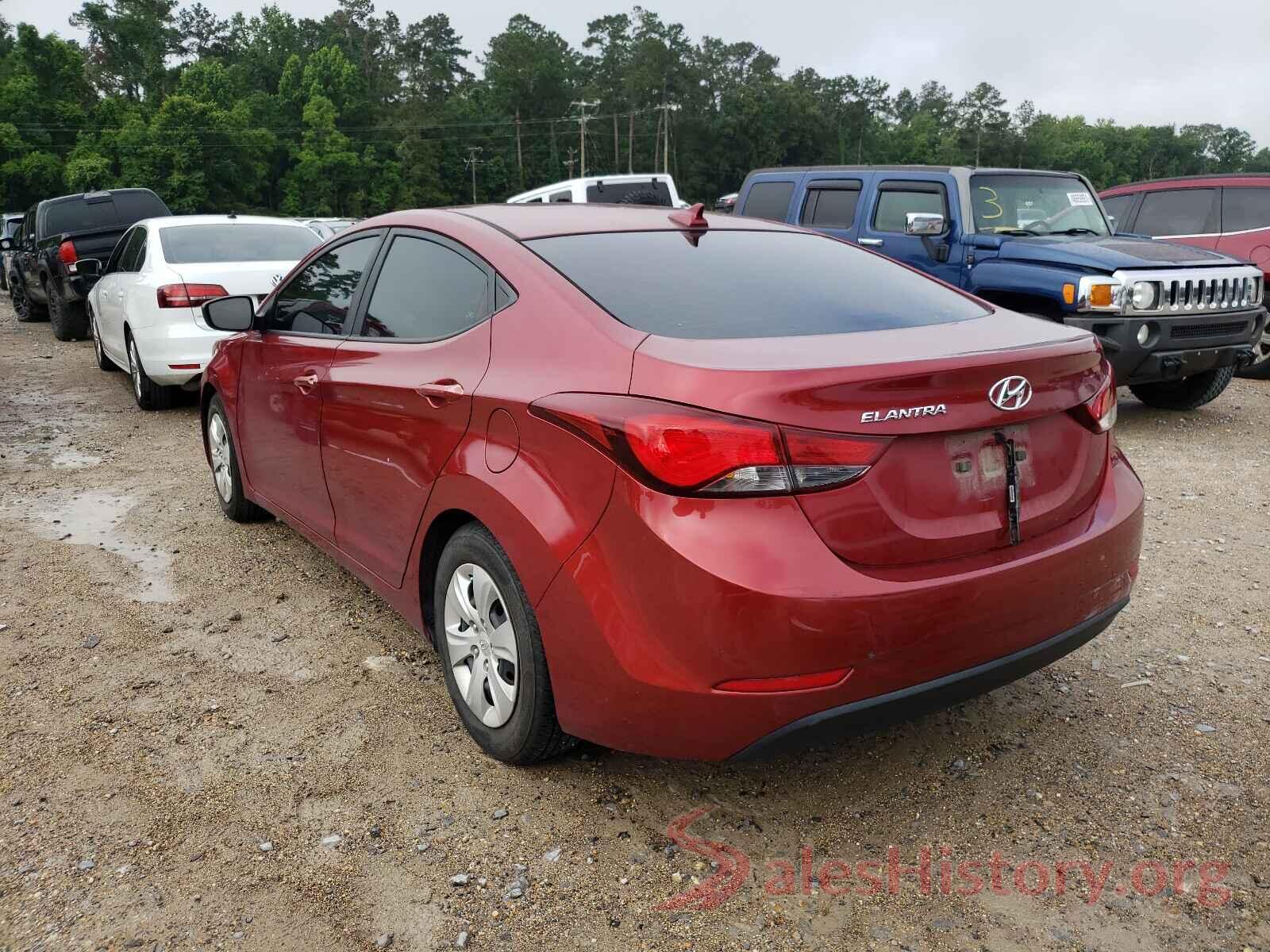 5NPDH4AE2GH774761 2016 HYUNDAI ELANTRA