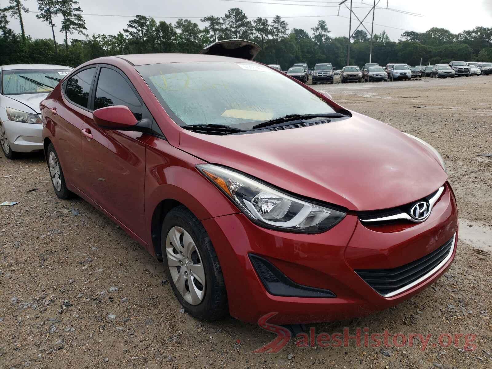 5NPDH4AE2GH774761 2016 HYUNDAI ELANTRA