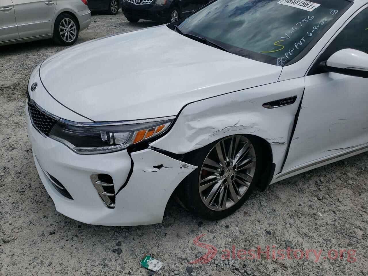 5XXGV4L24GG095756 2016 KIA OPTIMA