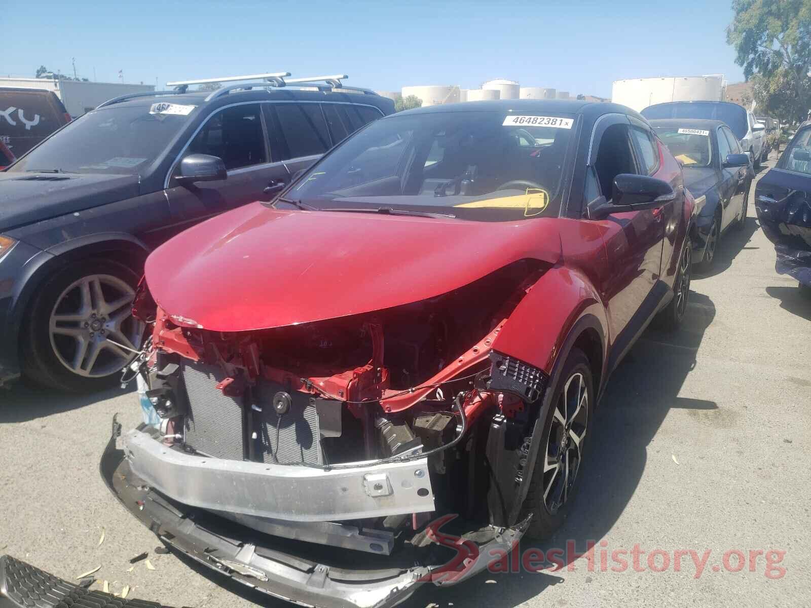 JTNKHMBX9L1076667 2020 TOYOTA C-HR