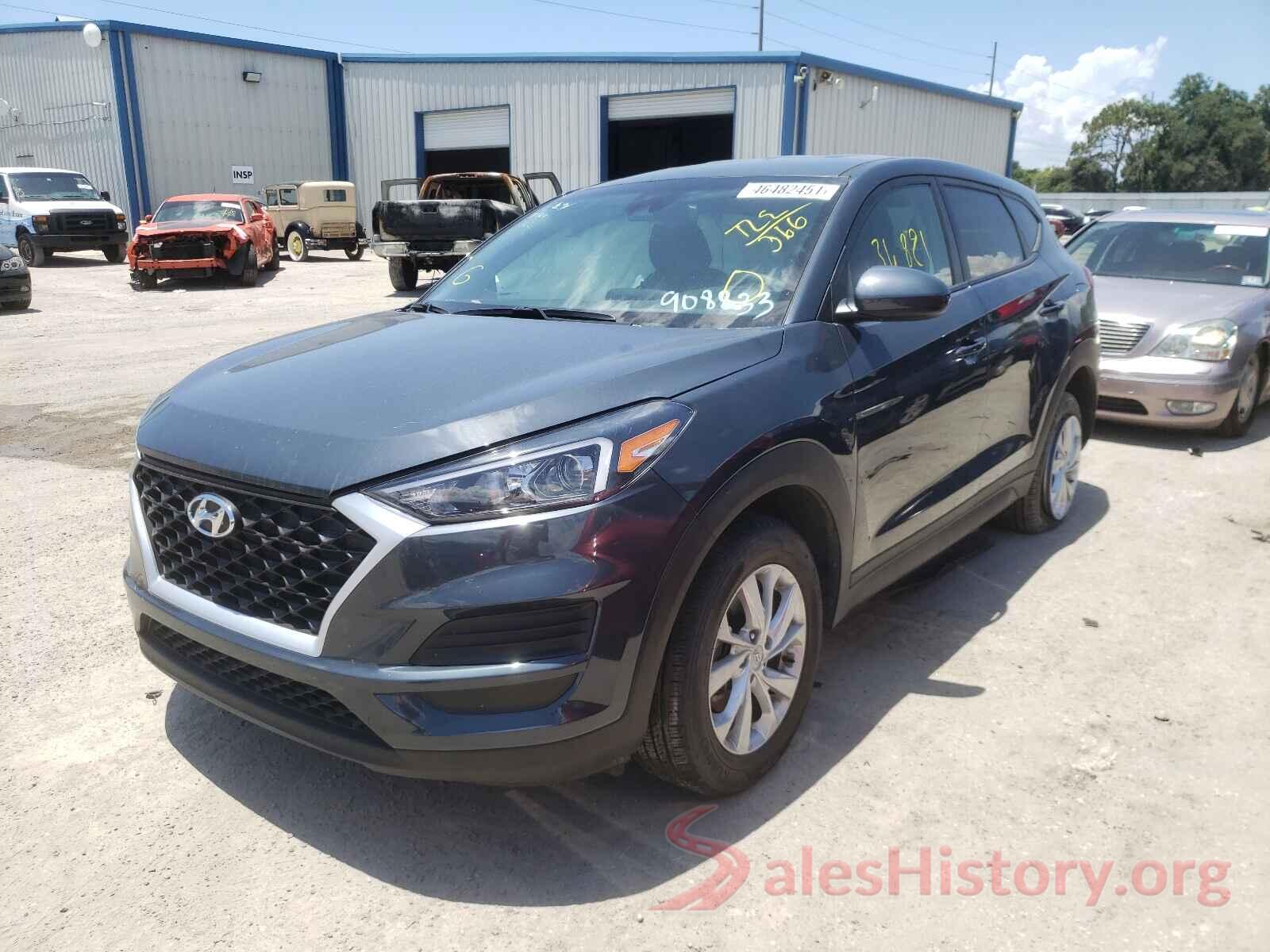 KM8J23A44KU908833 2019 HYUNDAI TUCSON