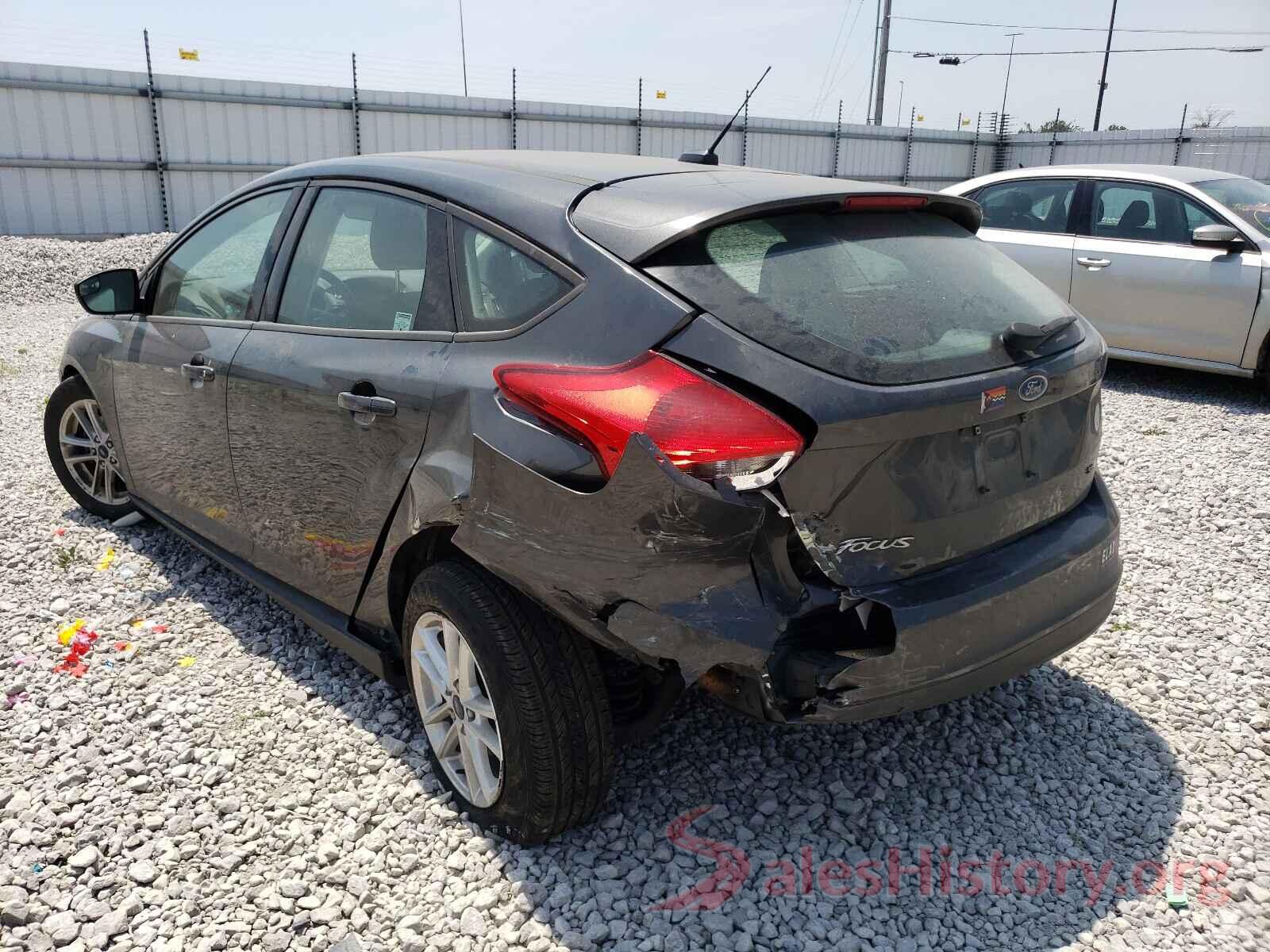 1FADP3K23HL286259 2017 FORD FOCUS