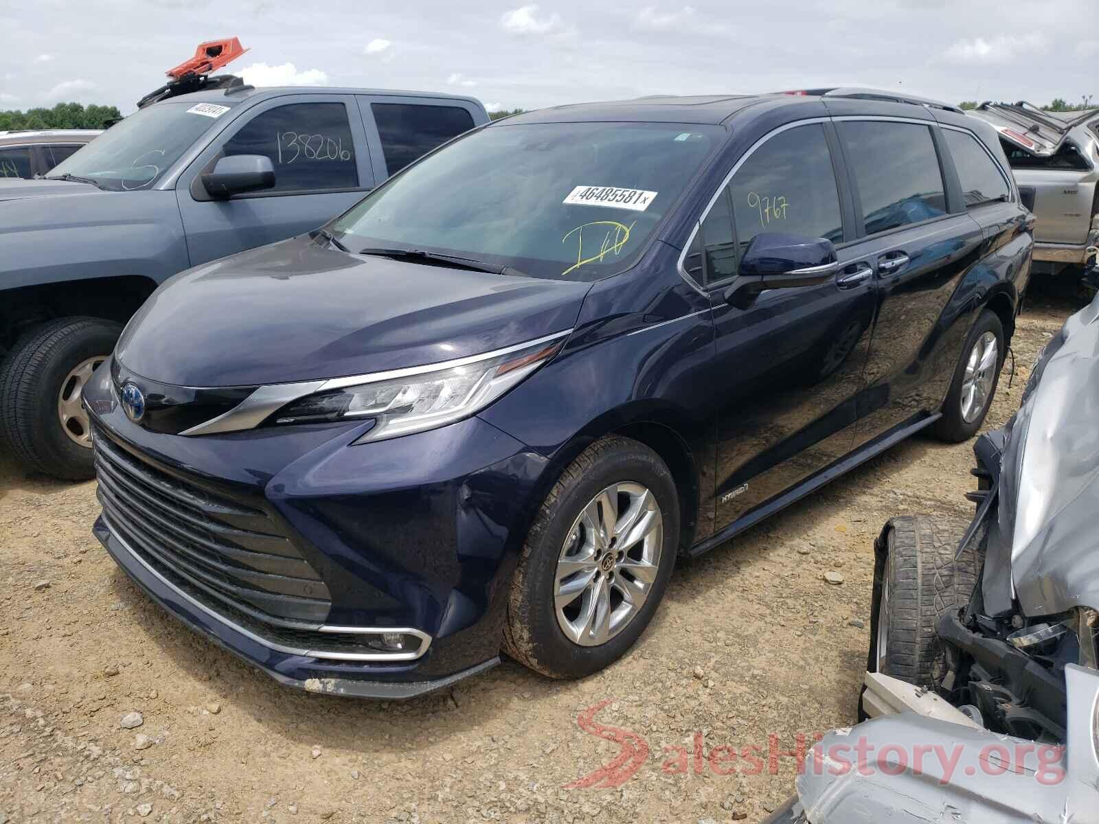 5TDZRKEC1MS005917 2021 TOYOTA SIENNA