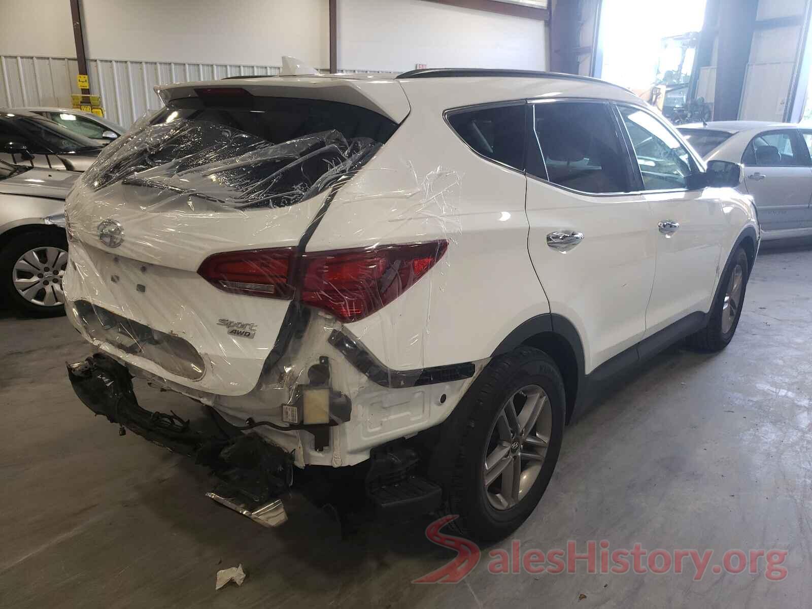 5NMZUDLB5HH030722 2017 HYUNDAI SANTA FE