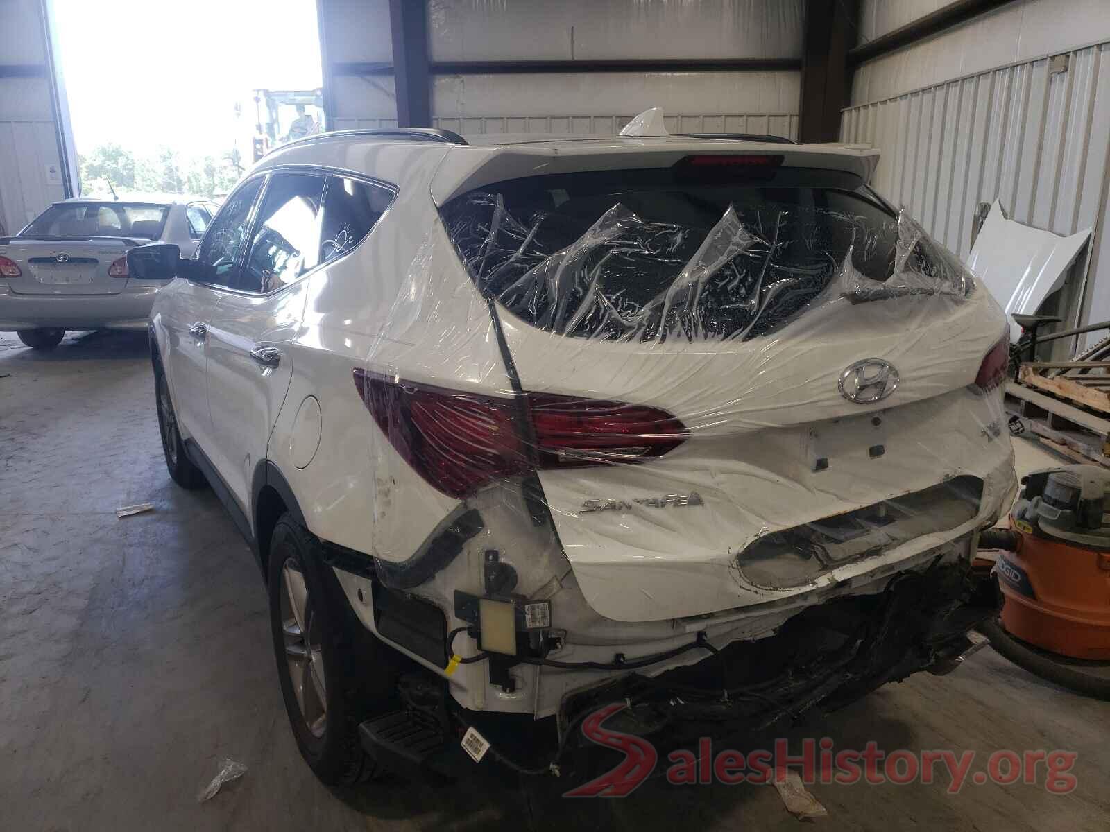 5NMZUDLB5HH030722 2017 HYUNDAI SANTA FE