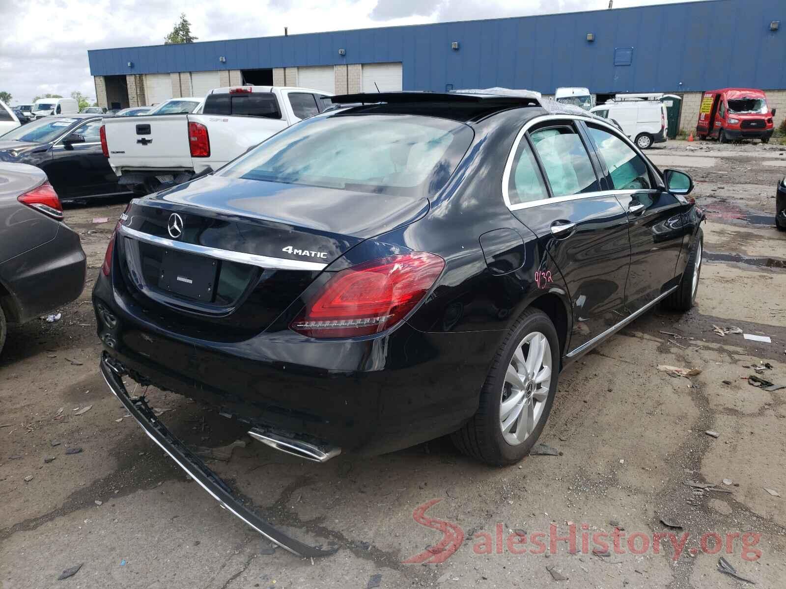 55SWF8EB1LU327464 2020 MERCEDES-BENZ C-CLASS