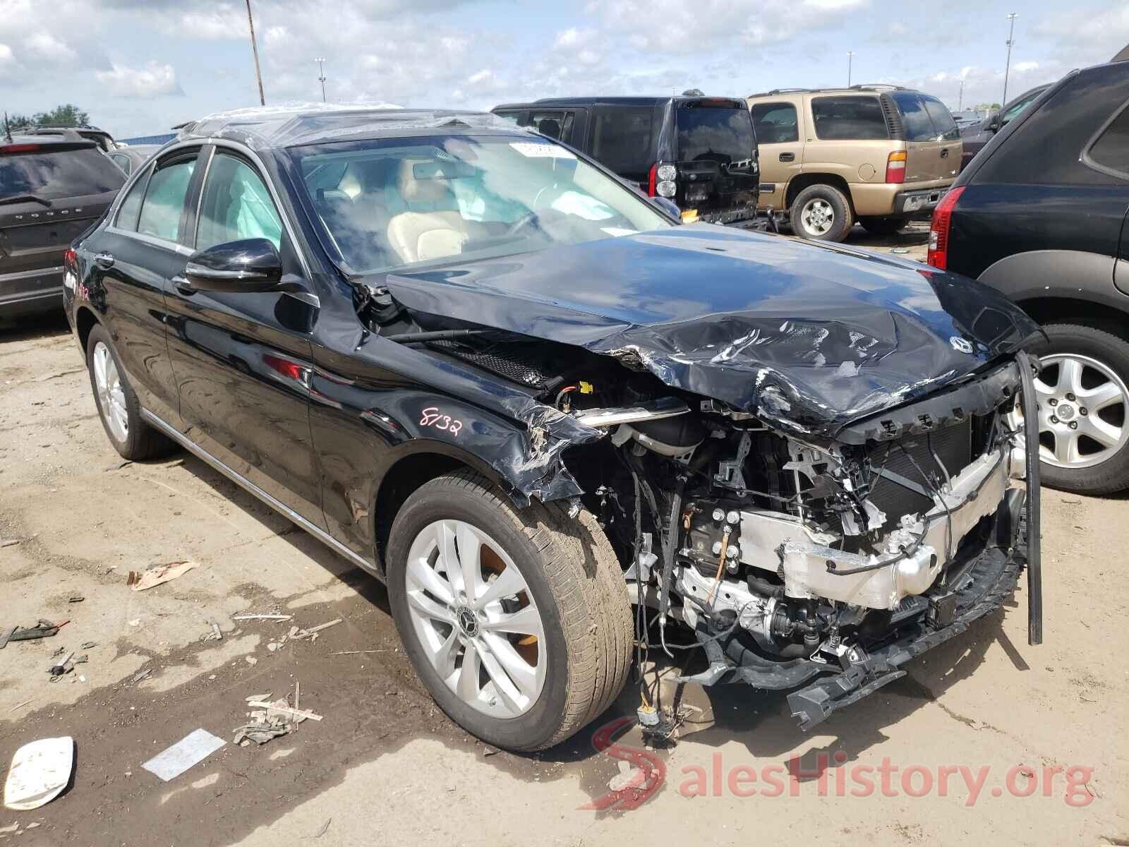 55SWF8EB1LU327464 2020 MERCEDES-BENZ C-CLASS